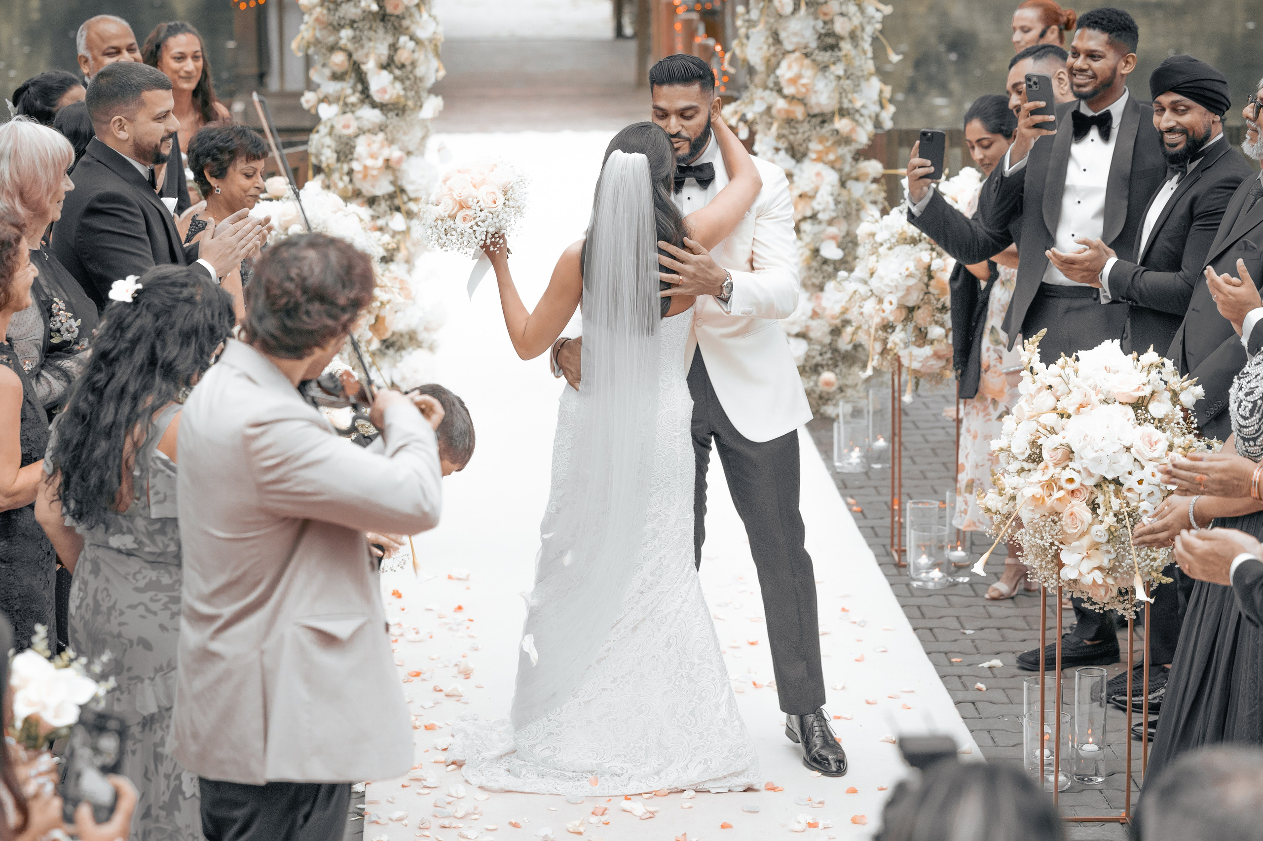 Katie and Suraj. Hfm photo+art