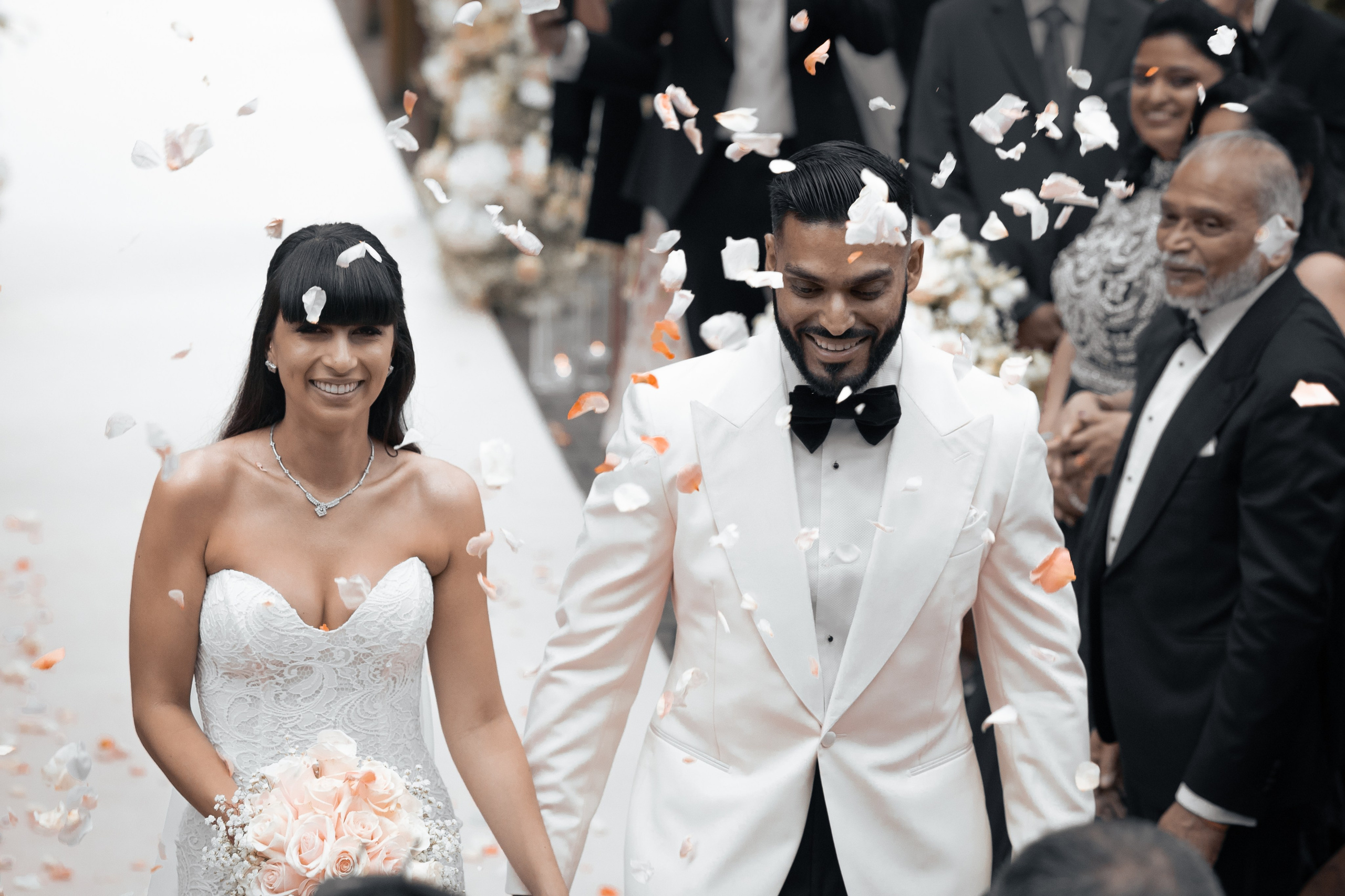 Katie and Suraj. Hfm photo+art