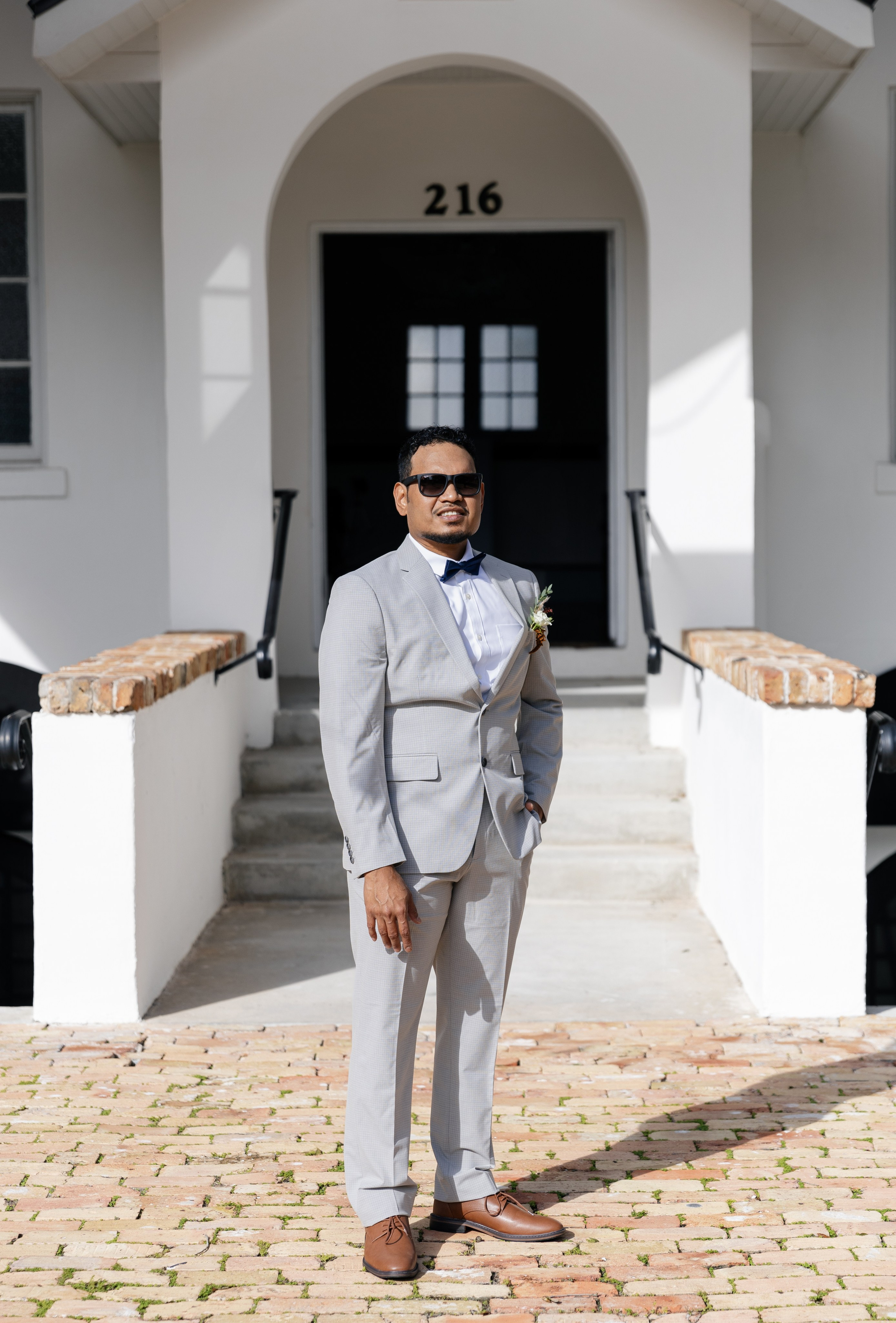 Micro wedding of Leslie and Garrick. Winter Park. Photographer Anastasia Nagibina