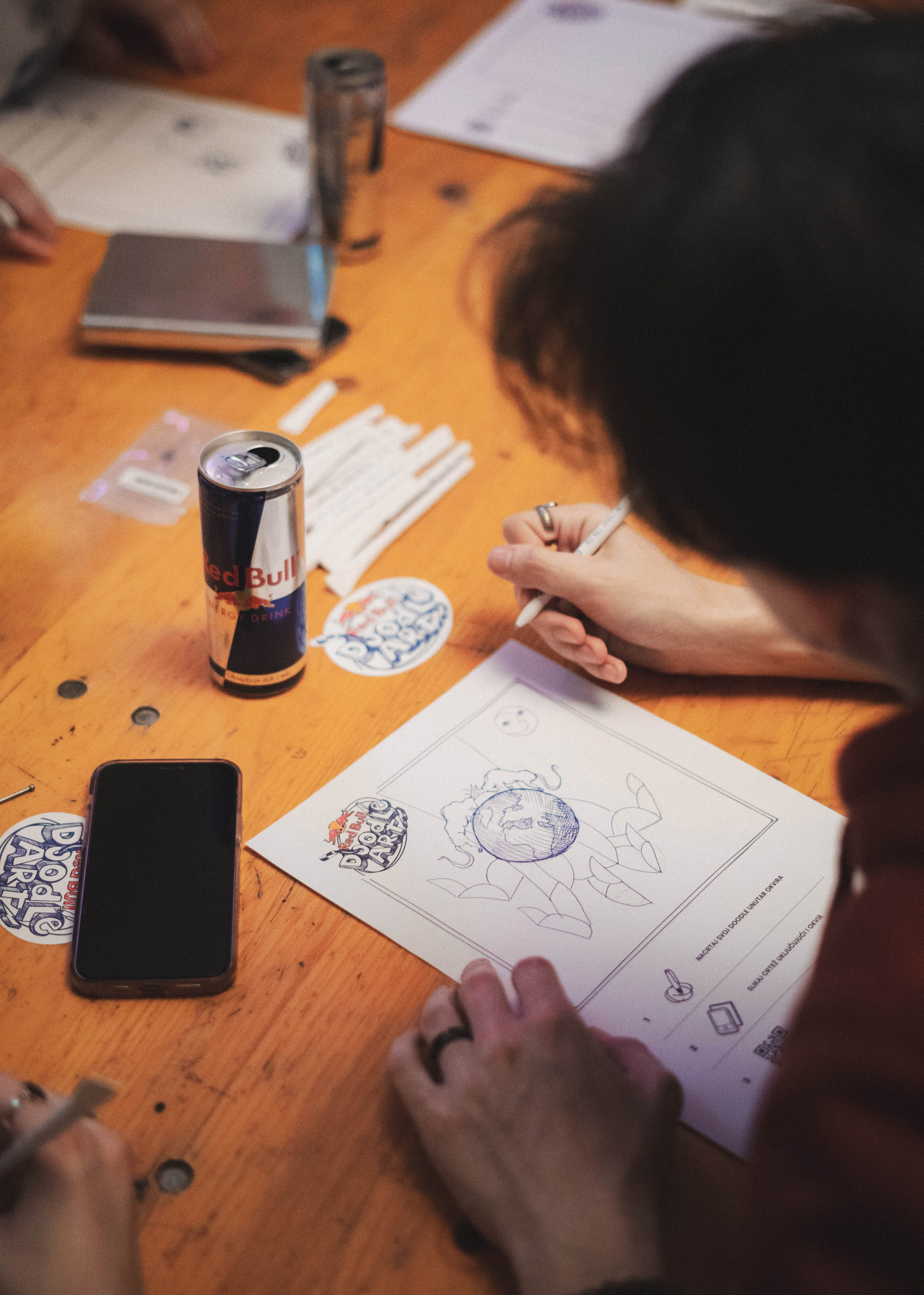 RedBull Doodle Art. Žukov Studio