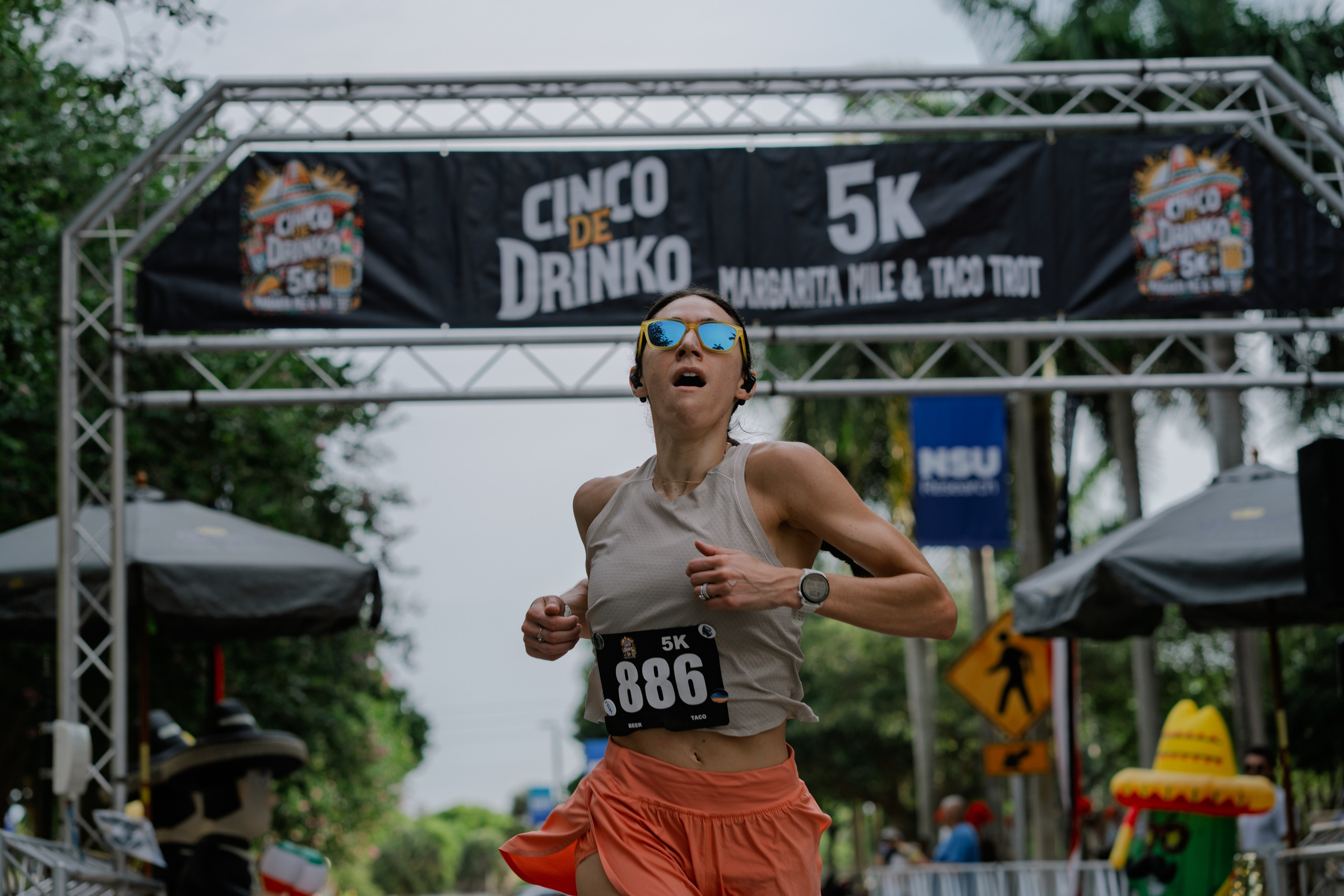 CINCO de DRINKO 5k RUN. ФОТОГРАФ ФЛОРИДА МАЙАМИ
