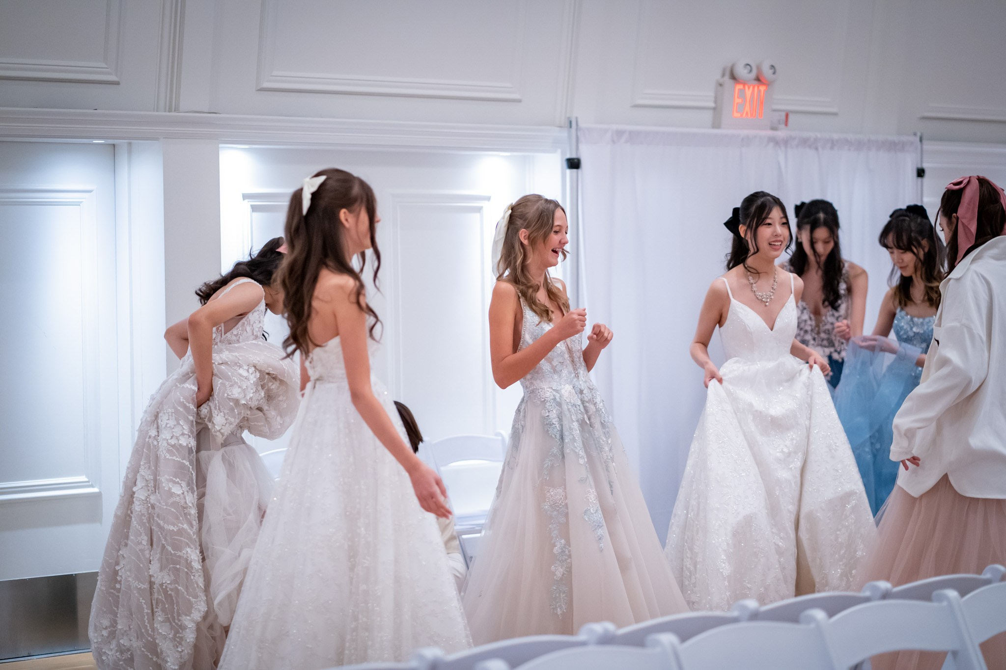 The blooms BTS. Vancouver Kids Photographer