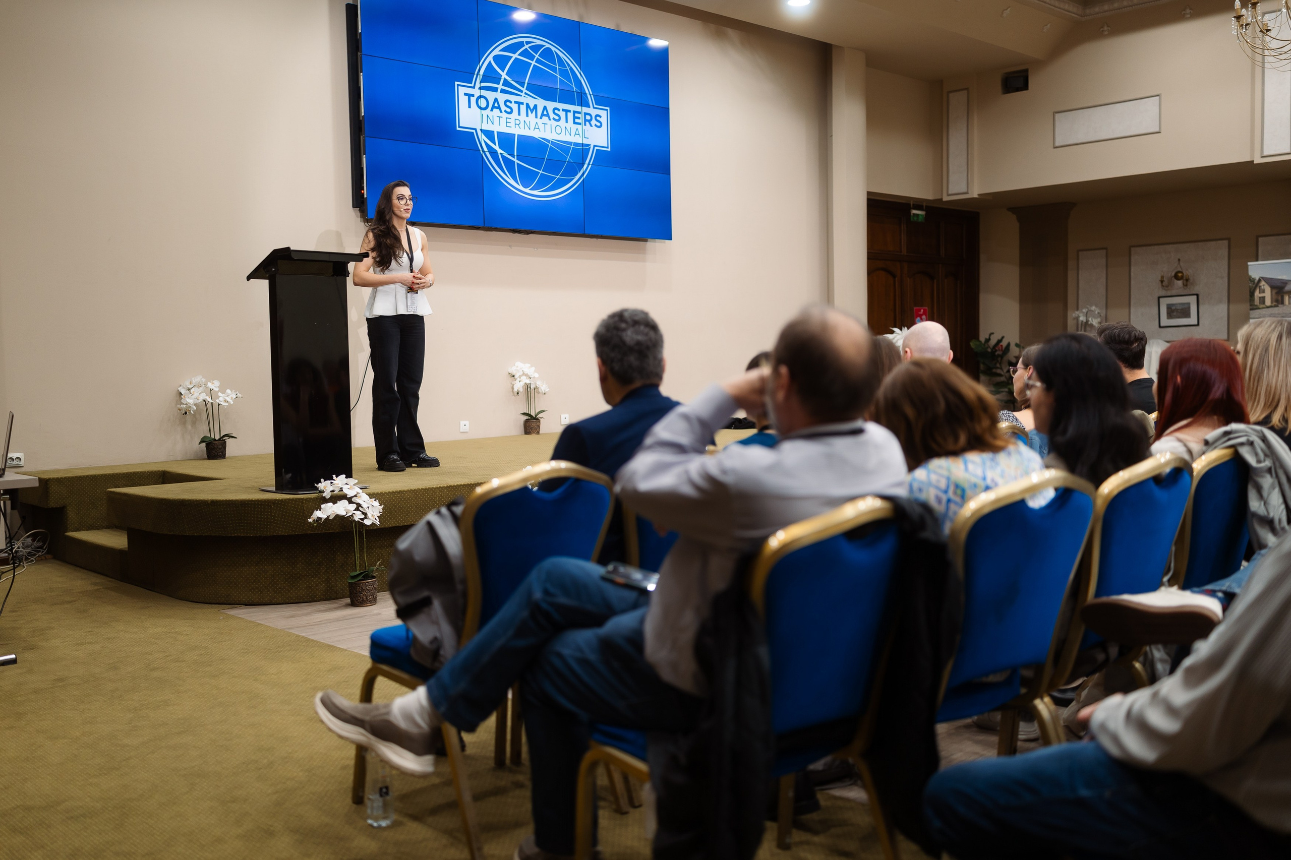 Toastmasters Conference. Marius Ciocan