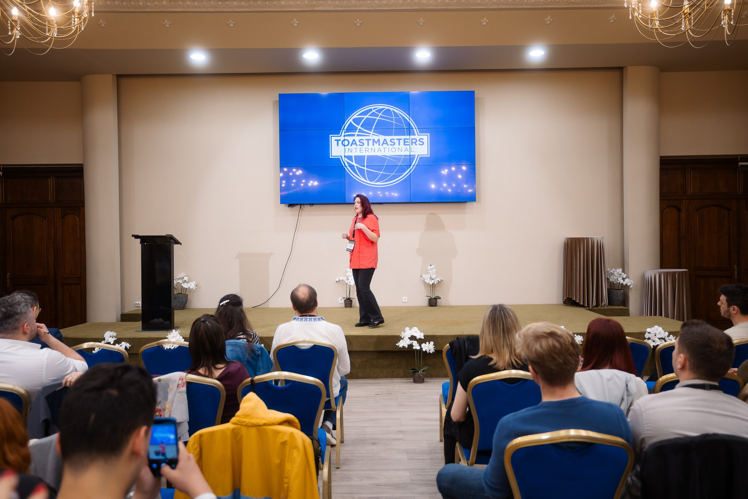 Toastmasters Conference. Marius Ciocan