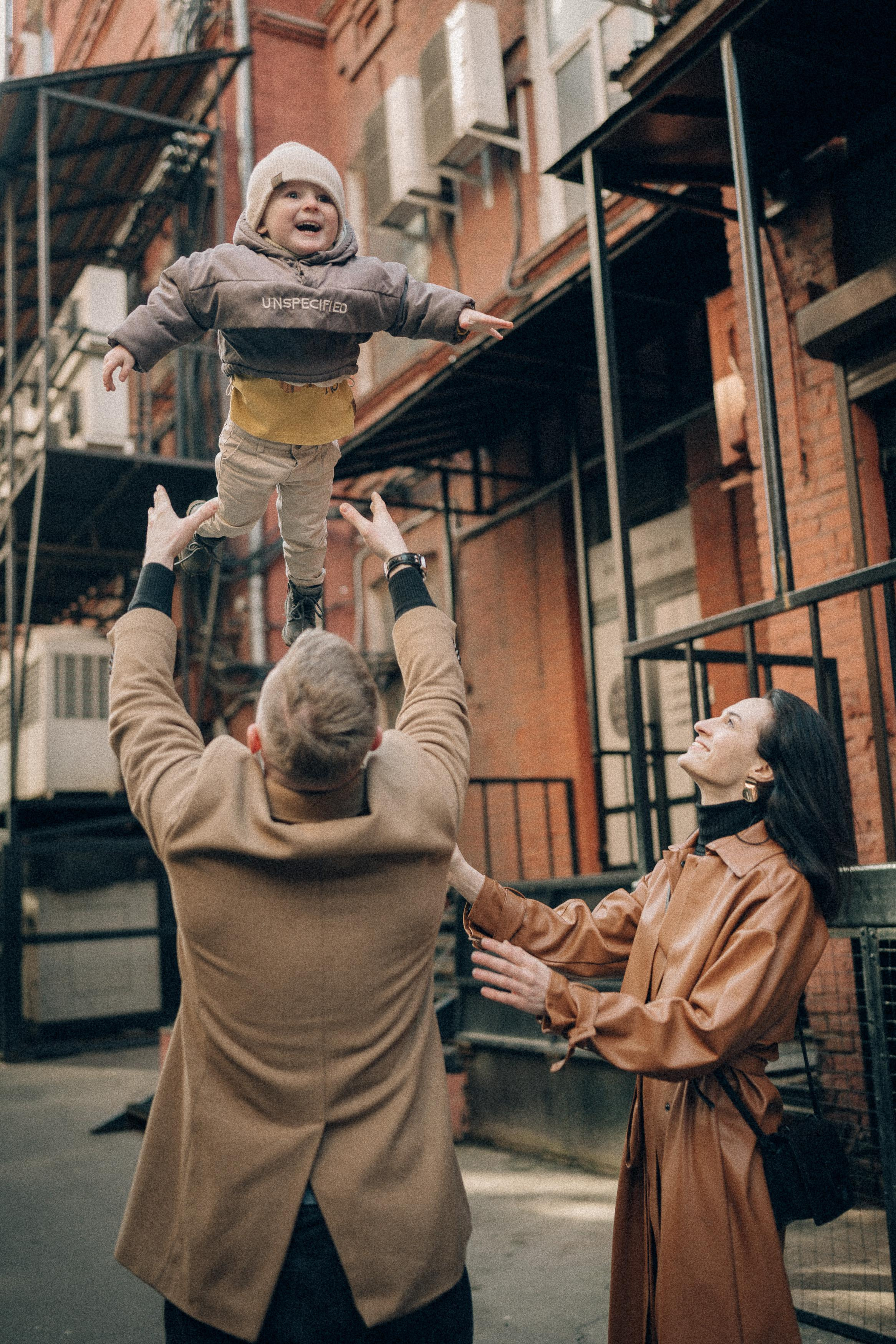 Red brick house. Wedding & Family photographer in County Donegal and Dublin, Ireland