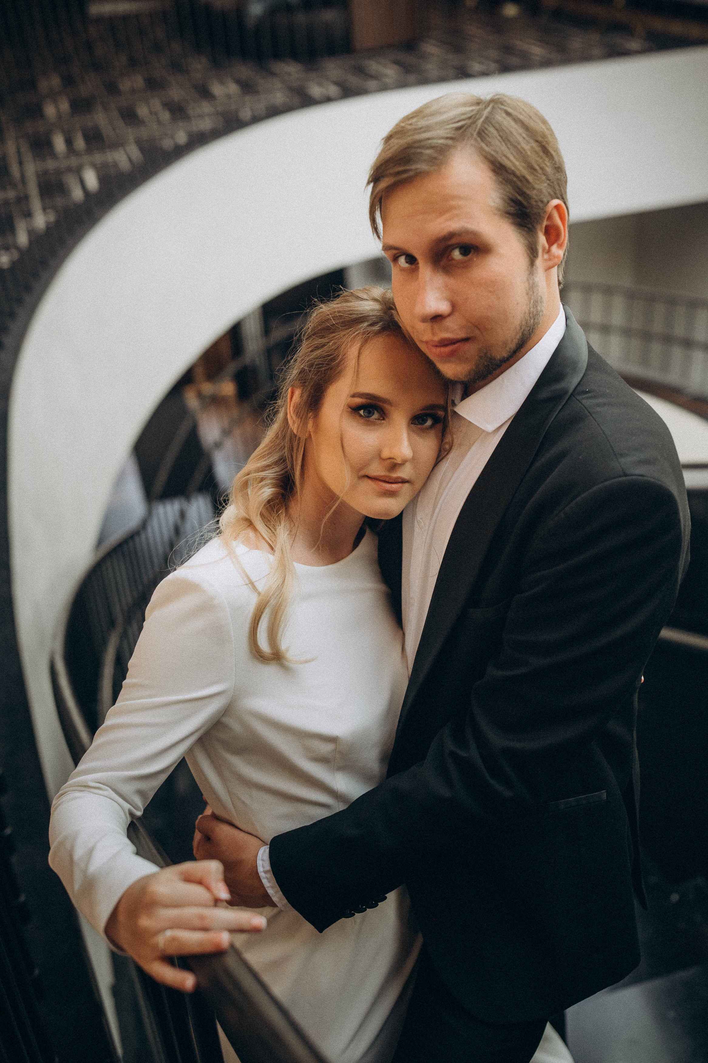 Wedding photoshoot in the historical cinema. Wedding & Family photographer in County Donegal and Dublin, Ireland