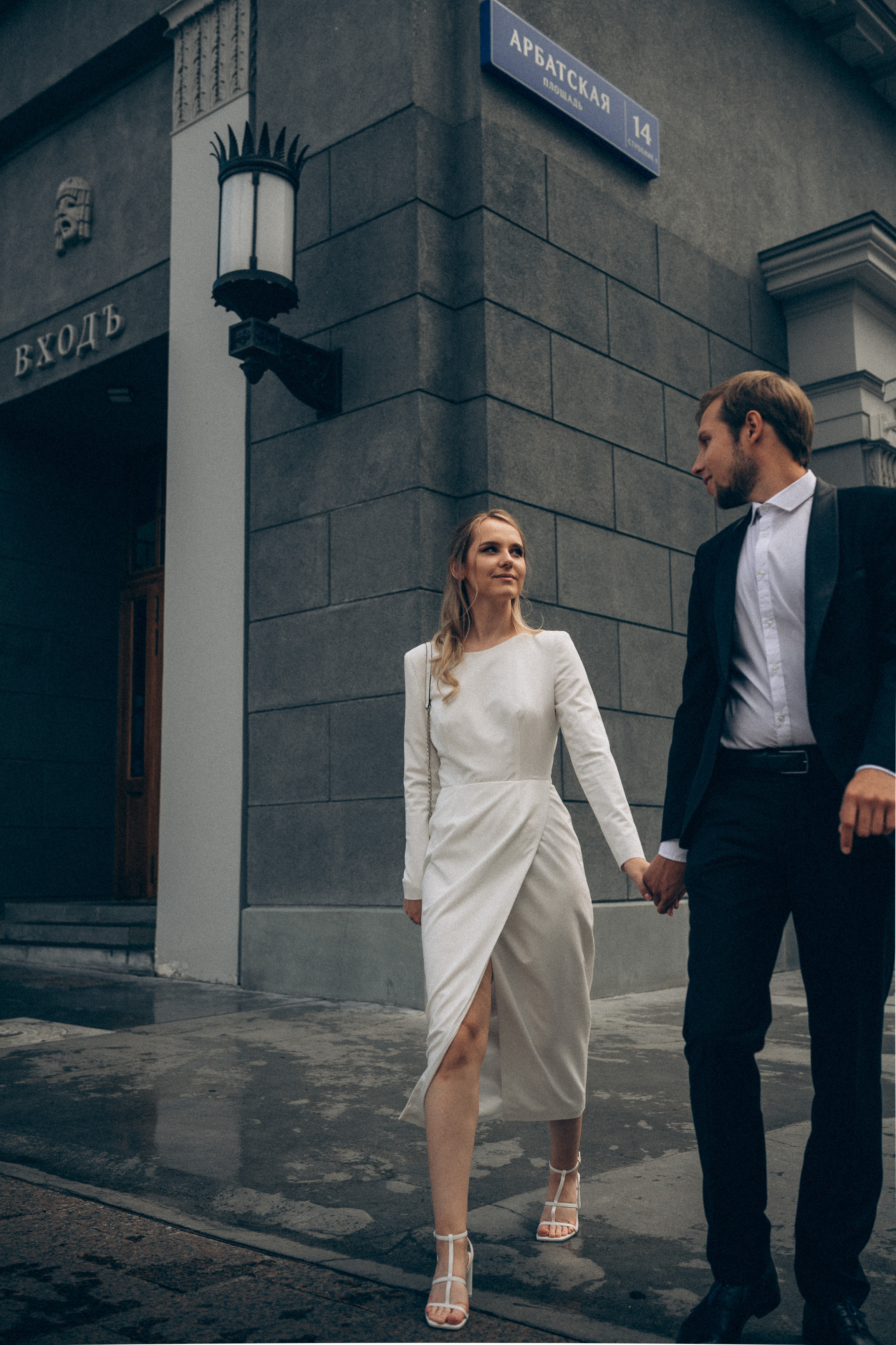 Wedding photoshoot in the historical cinema. Wedding & Family photographer in County Donegal and Dublin, Ireland