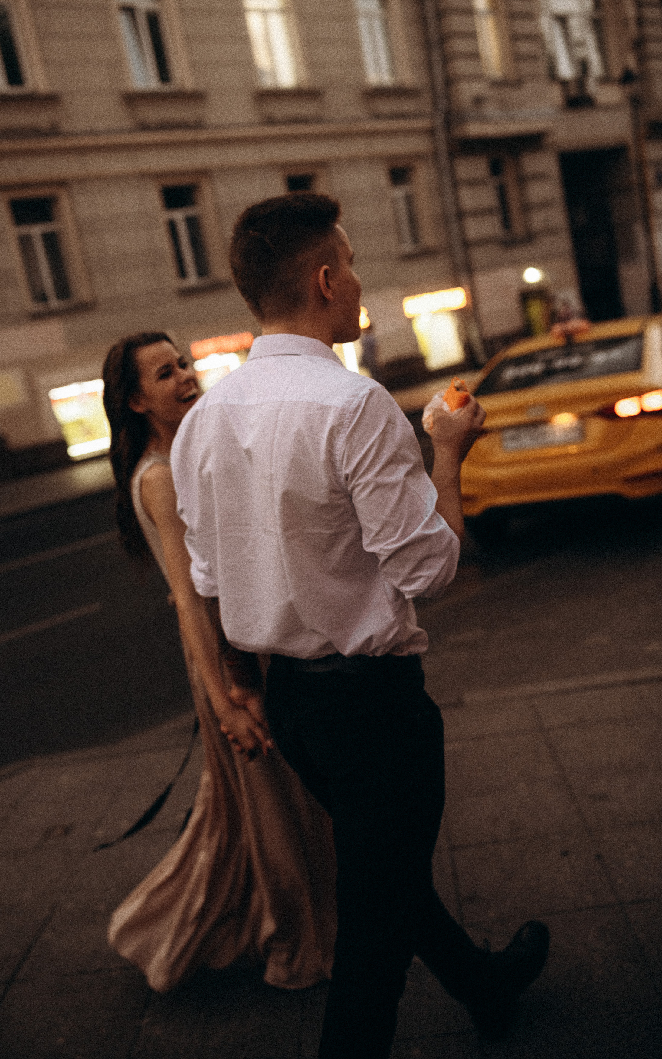 Intimate wedding photoshoot in city centre. Wedding & Family photographer in County Donegal and Dublin, Ireland