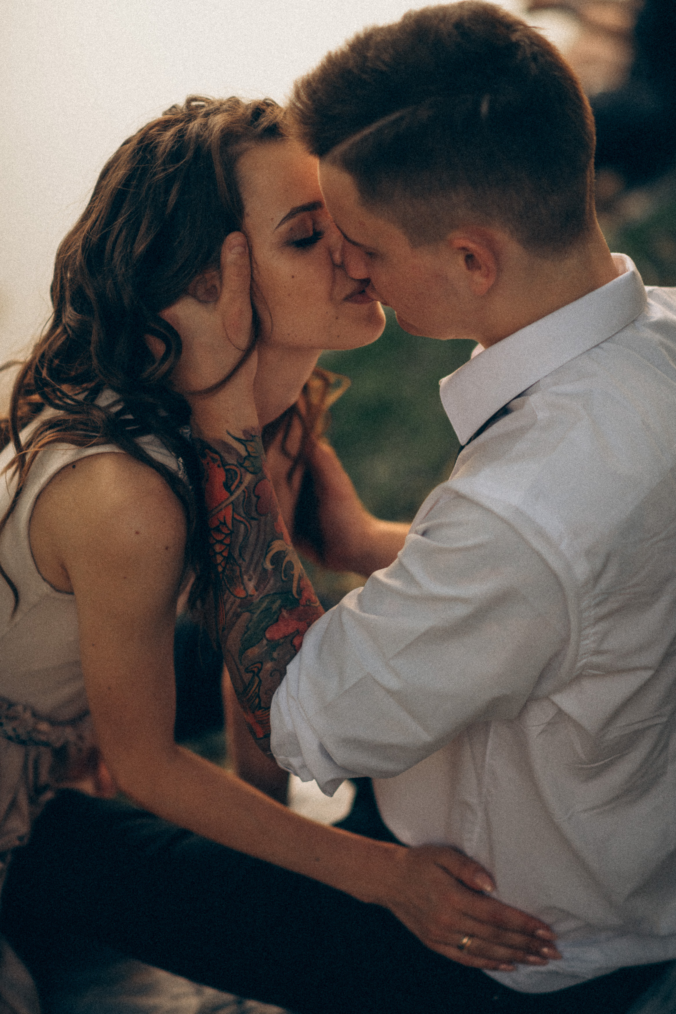 Intimate wedding photoshoot in city centre. Wedding & Family photographer in County Donegal and Dublin, Ireland