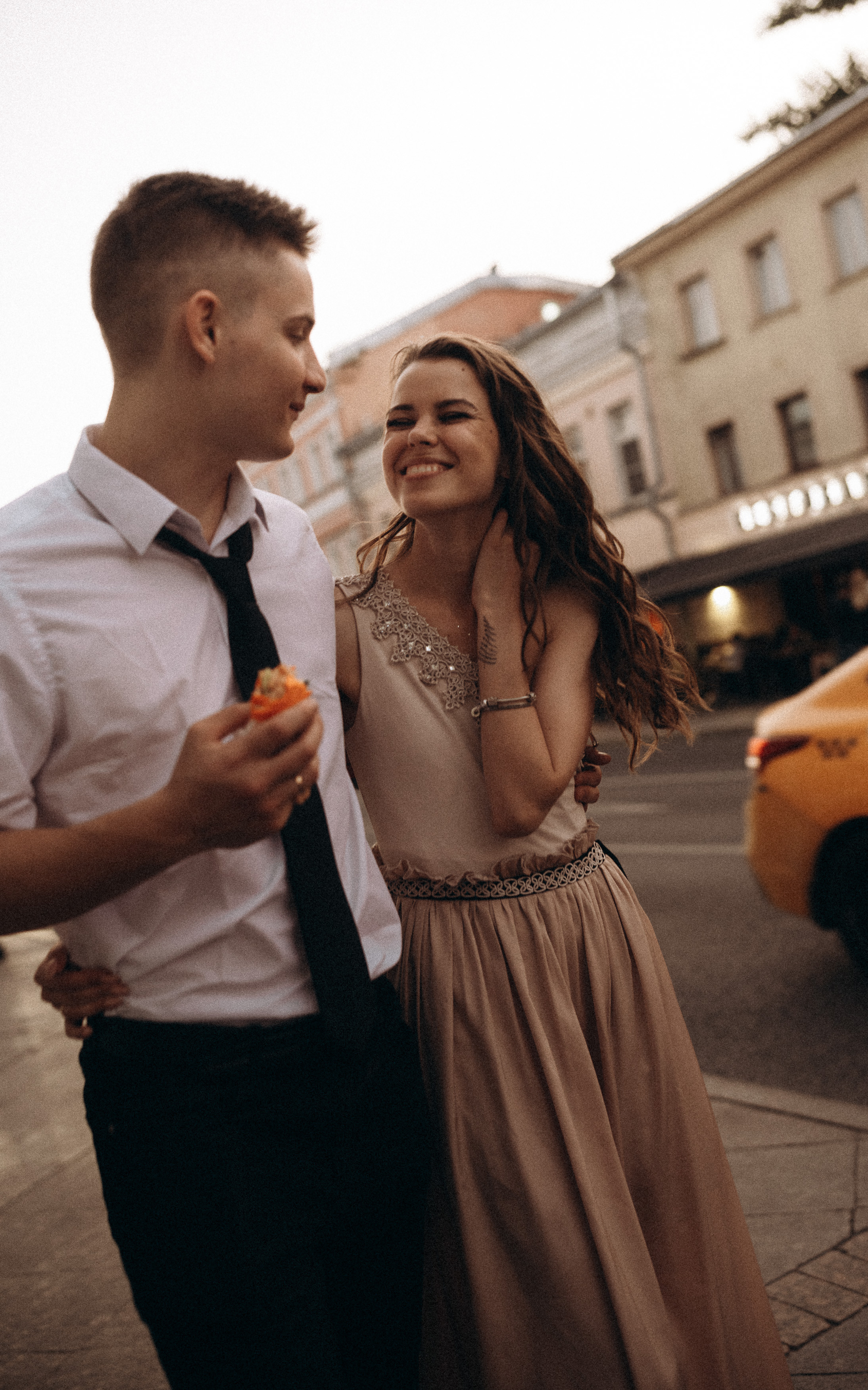 Intimate wedding photoshoot in city centre. Wedding & Family photographer in County Donegal and Dublin, Ireland