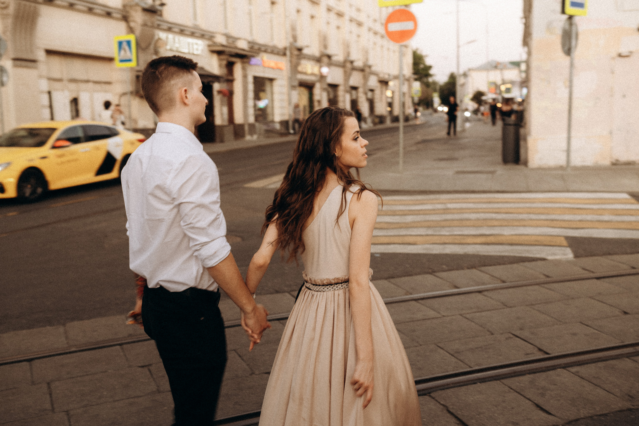 Intimate wedding photoshoot in city centre. Wedding & Family photographer in County Donegal and Dublin, Ireland