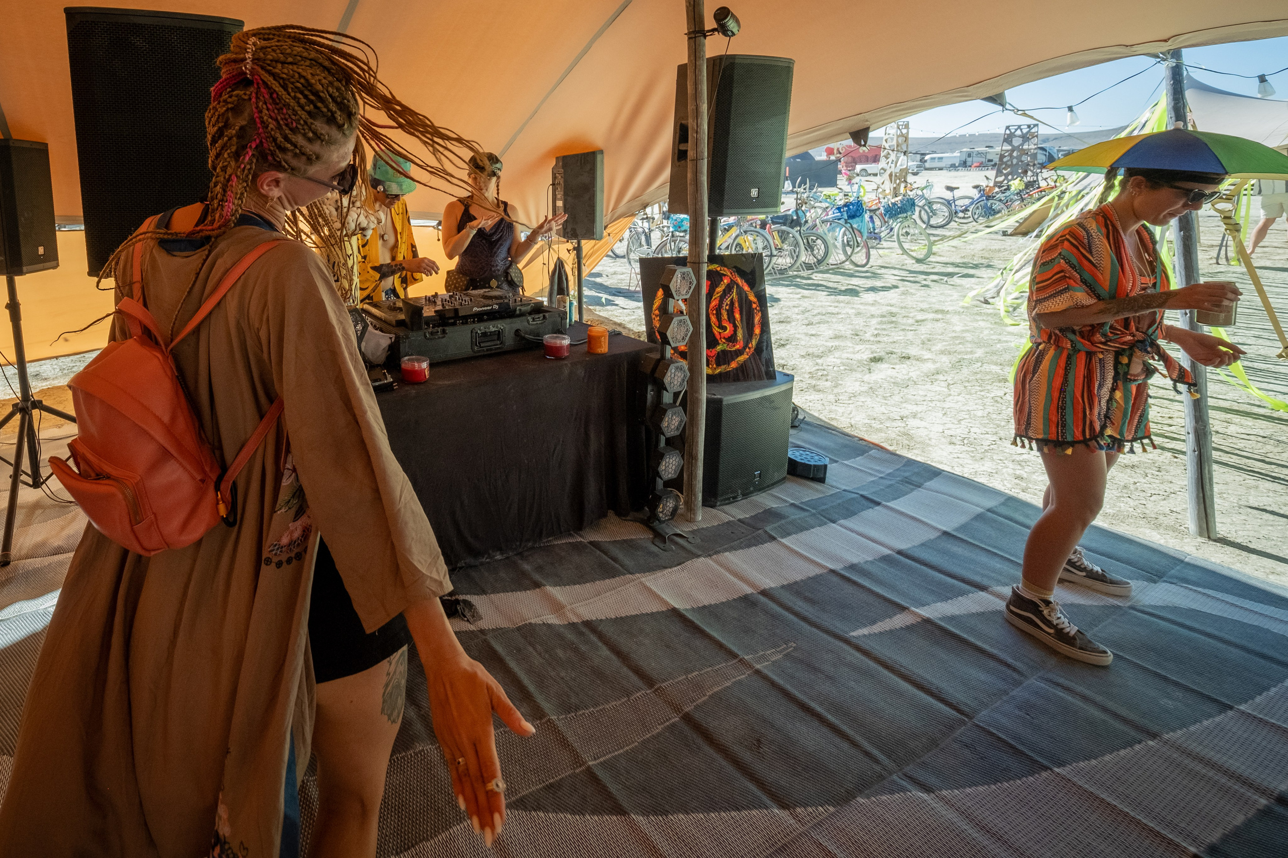 BURNING MAN 2024. Reportage concert portrait photography in the San Francisco Bay Area