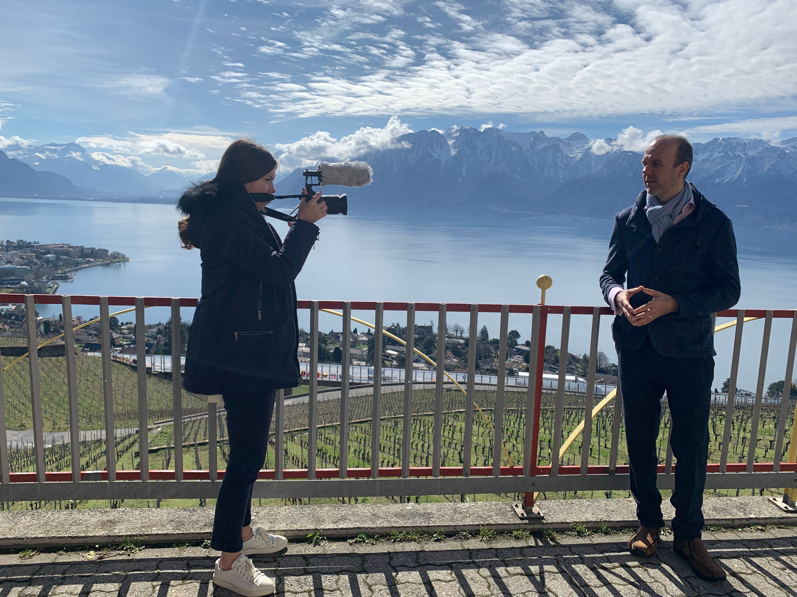 Backstage. Annecy Film — Videography, Vidéaste Kate CRAMON in Annecy and Geneva