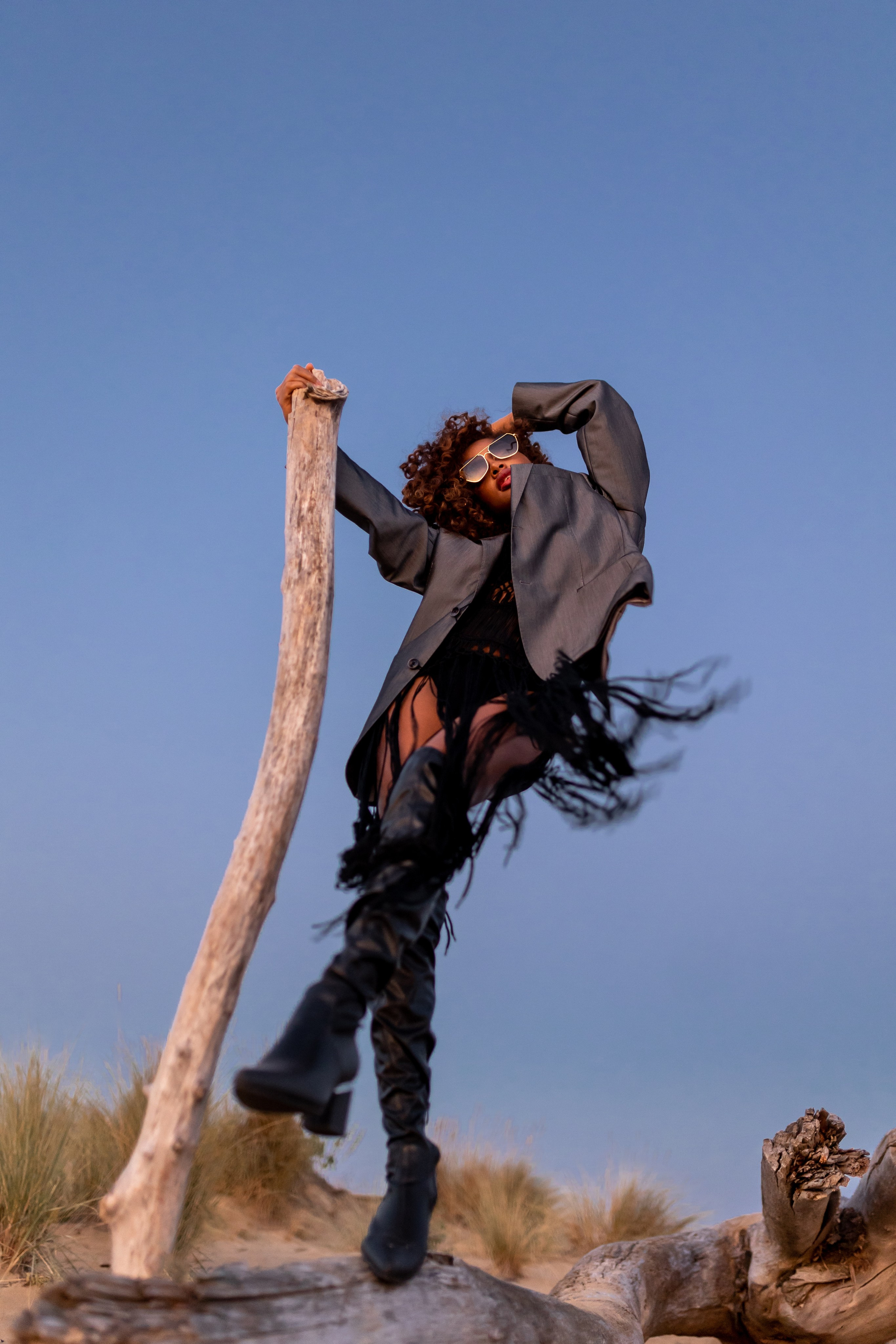 Portrait of Laymita for magazine “GOJI”