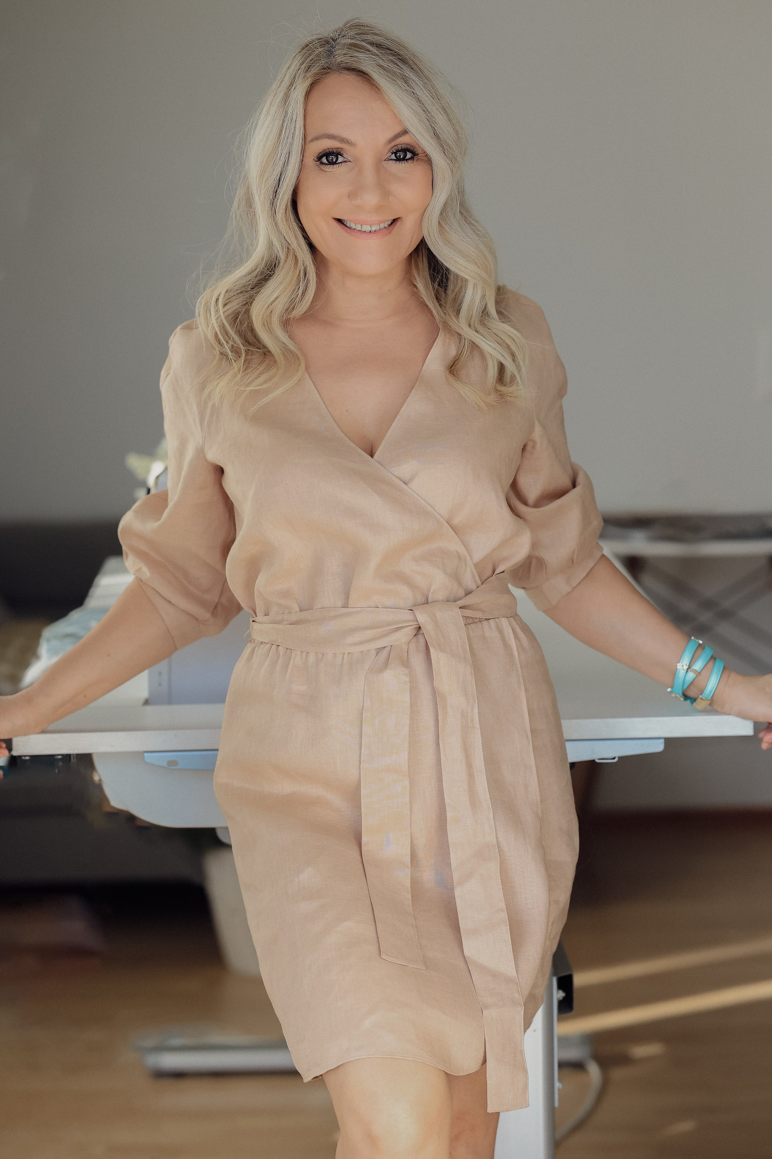 The Founder of the Sewing School. Photographer Marina Gargi