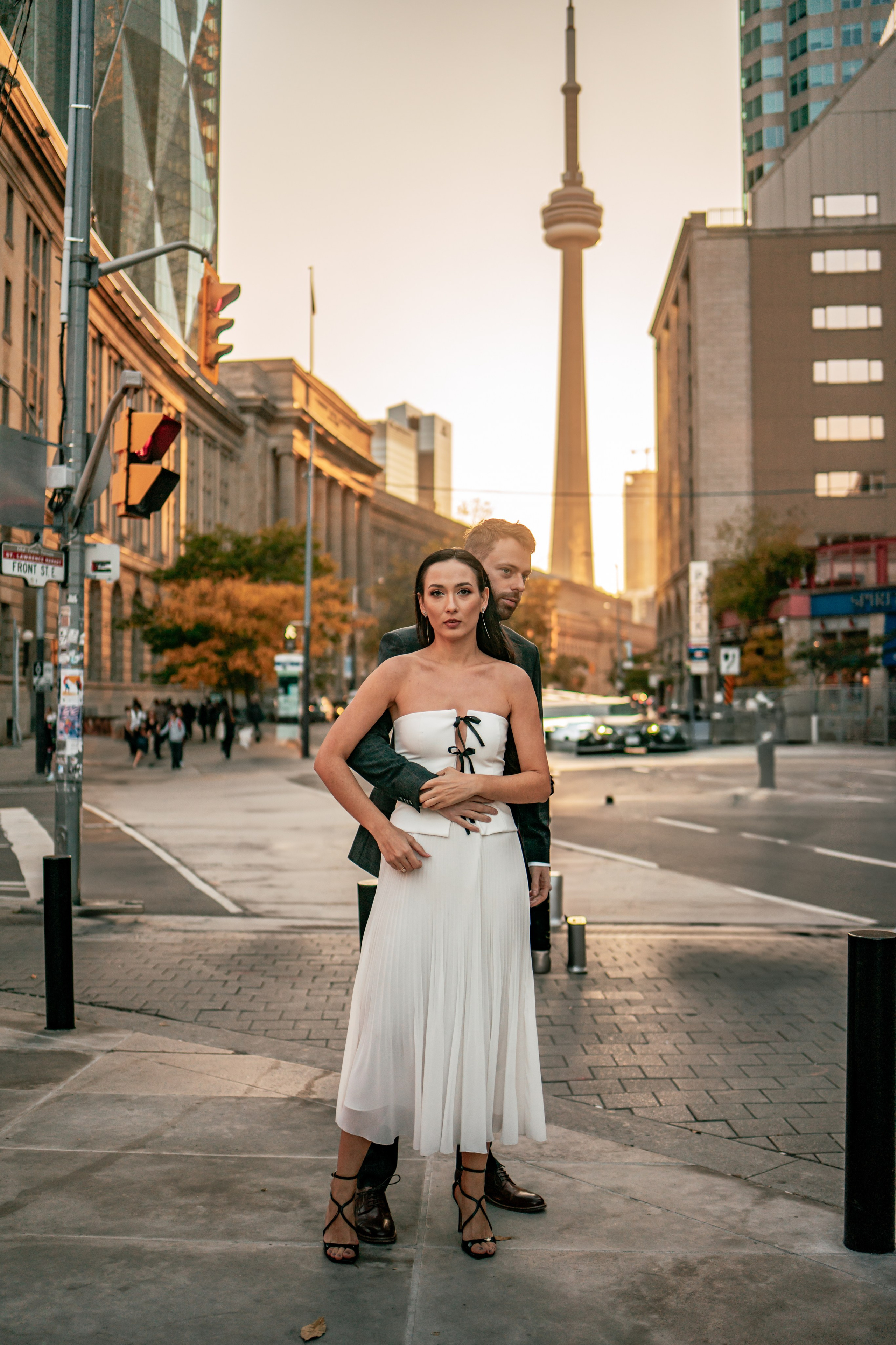 Beautiful wedding photography in Ontario, featuring a romantic love story and wedding reception.