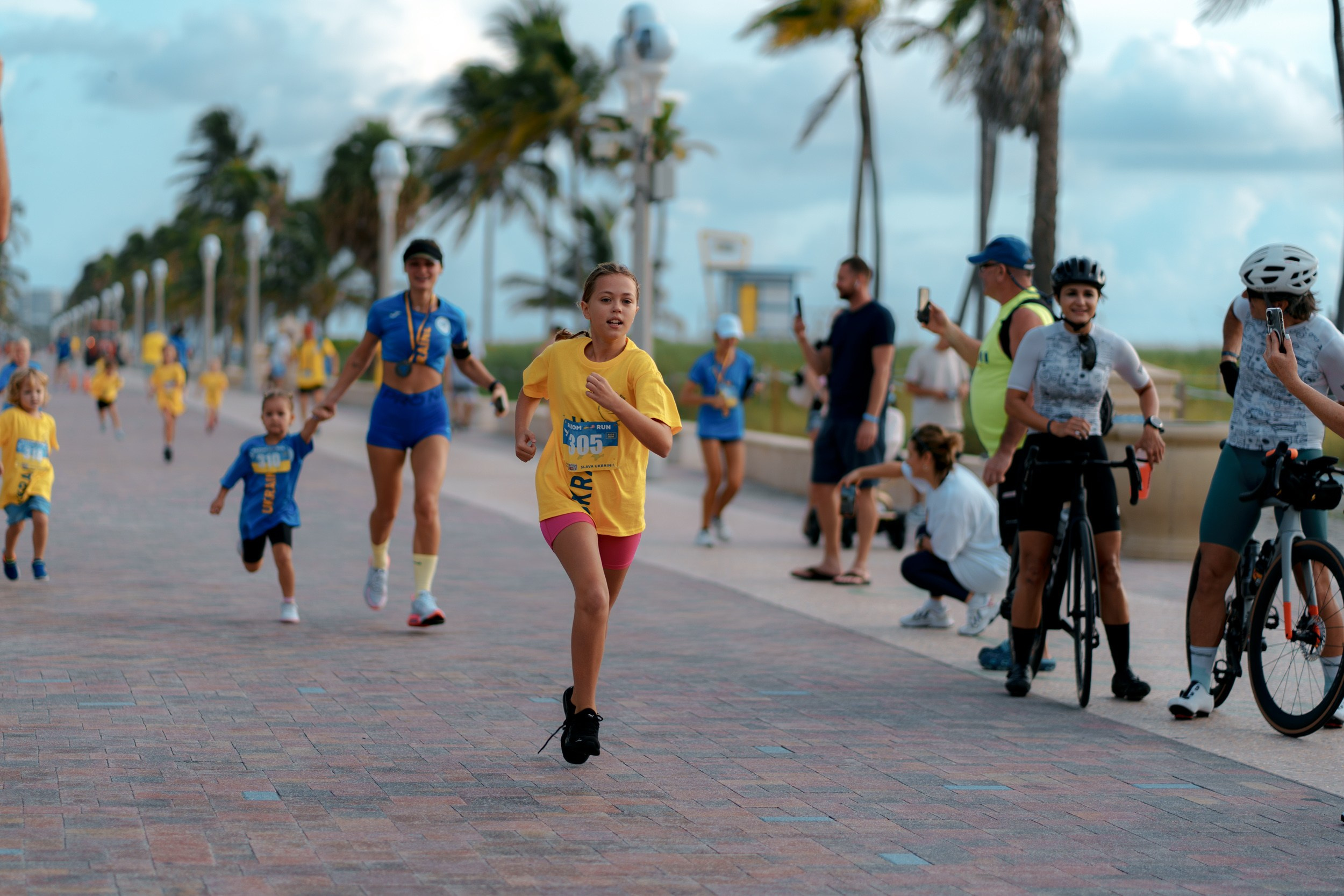 RAZOM RUN. ФОТОГРАФ ФЛОРИДА МАЙАМИ