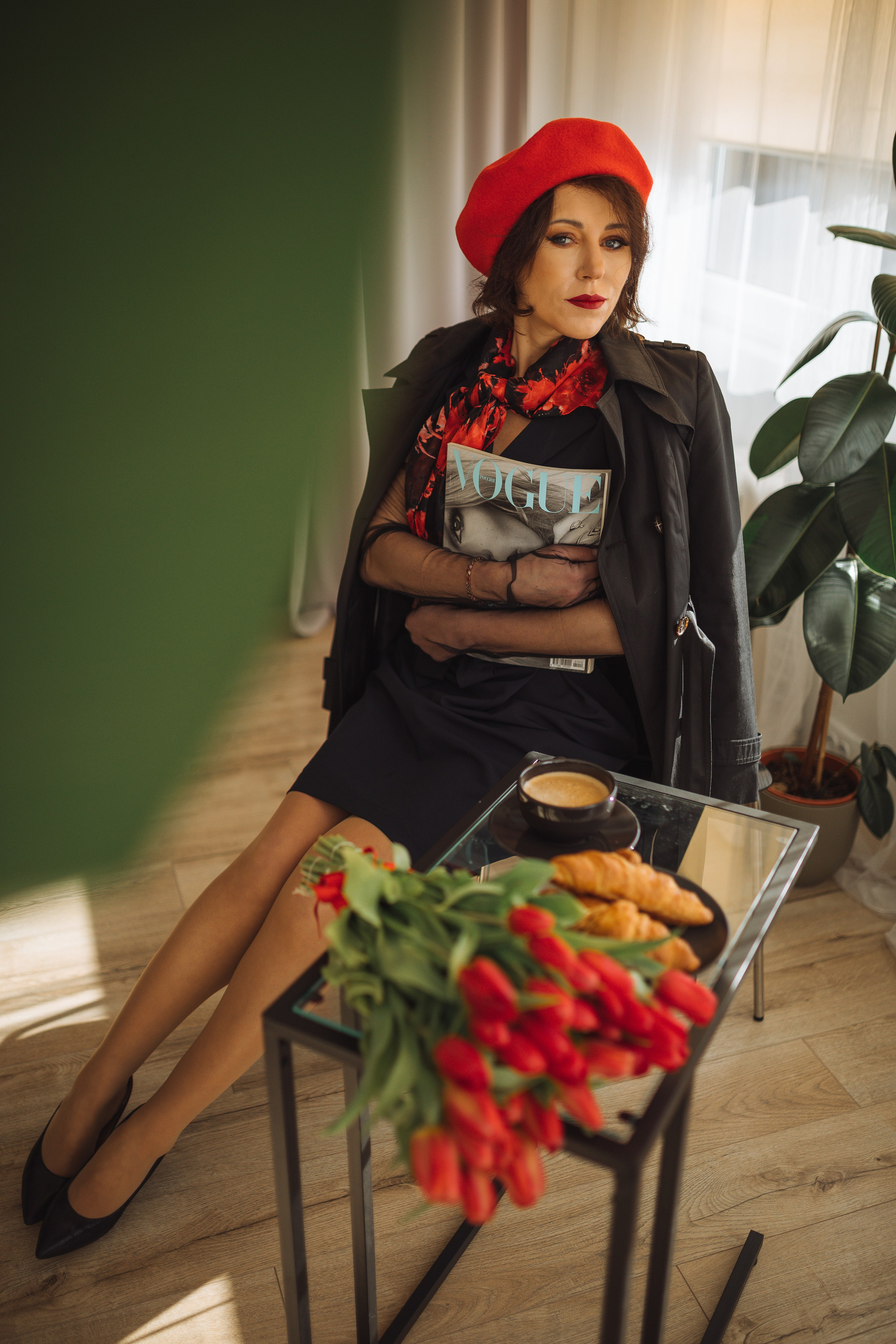 Individuālā sarkanos toņos. Fotogrāfs Rīgā — Katerina Gordik