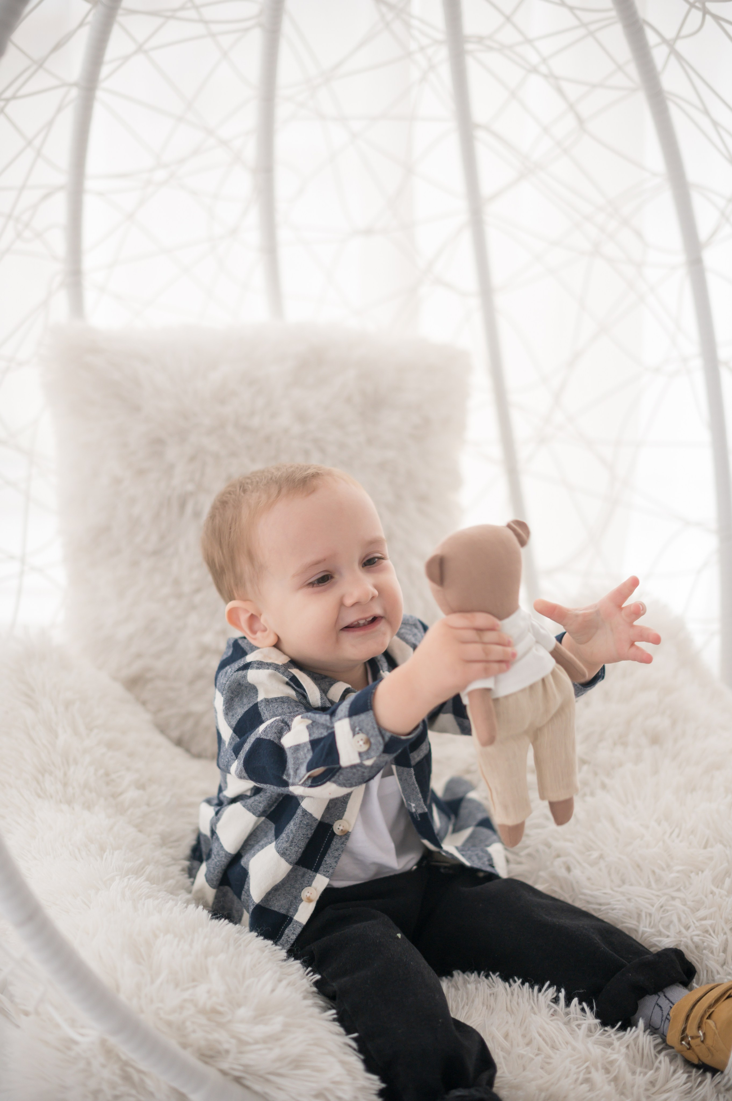 Семейная фотосессия в студии. Семейный и детский фотограф в Минске Надежда Савицкая