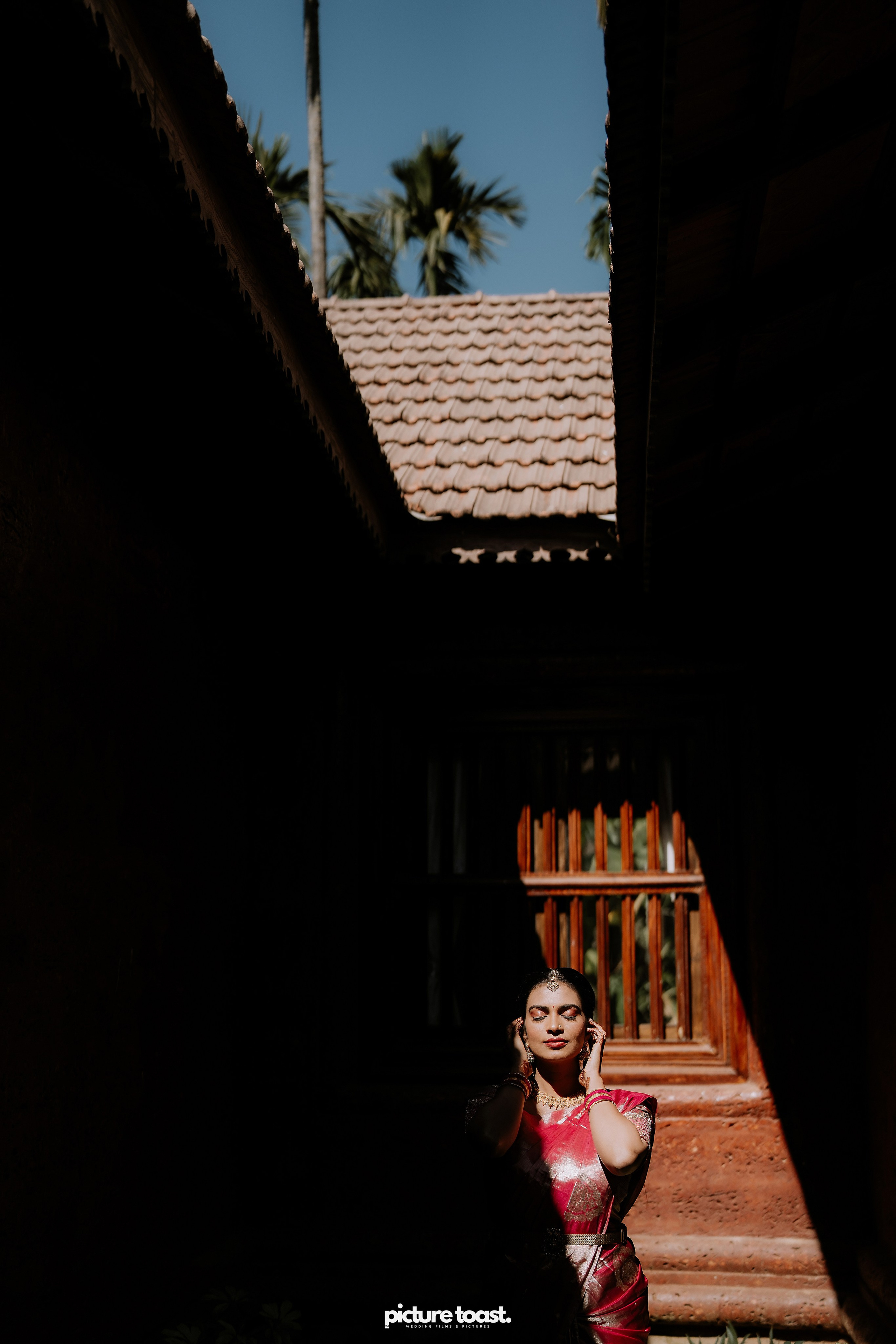 Wrapped in love and tradition. Fine art Wedding Photographers in India & Canada