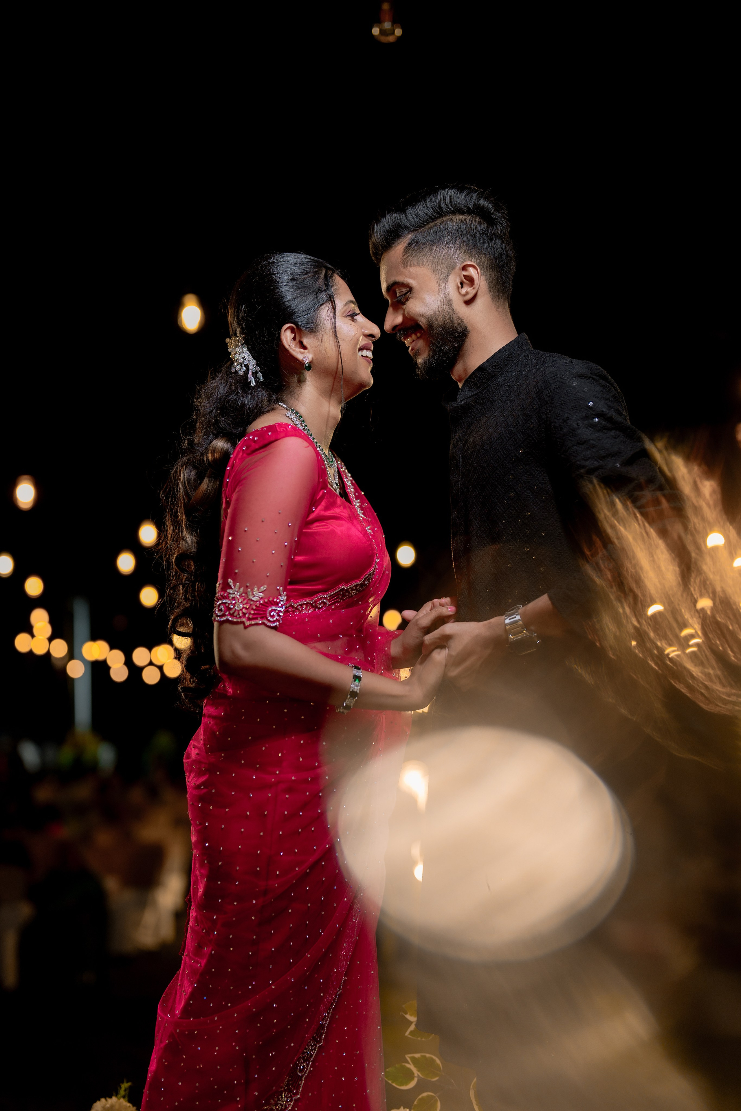Engagement Ft. Aneesha & Mathew. Fine art Wedding Photographers in India & Canada