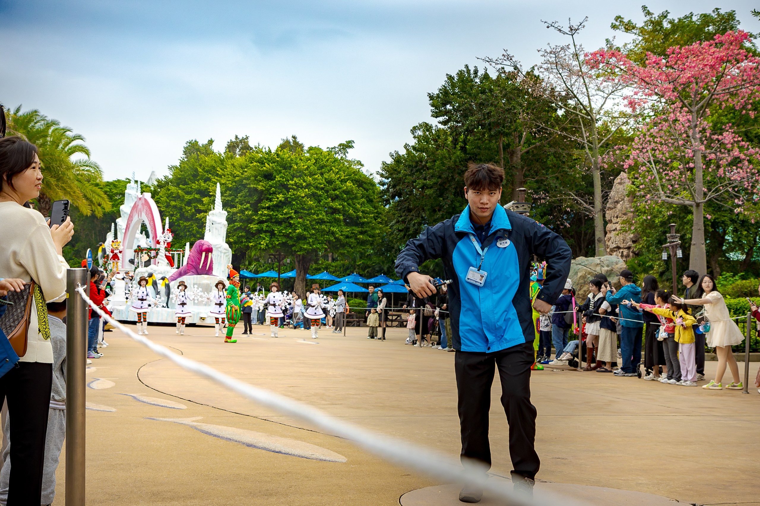 Дневной парад новогодняя версия