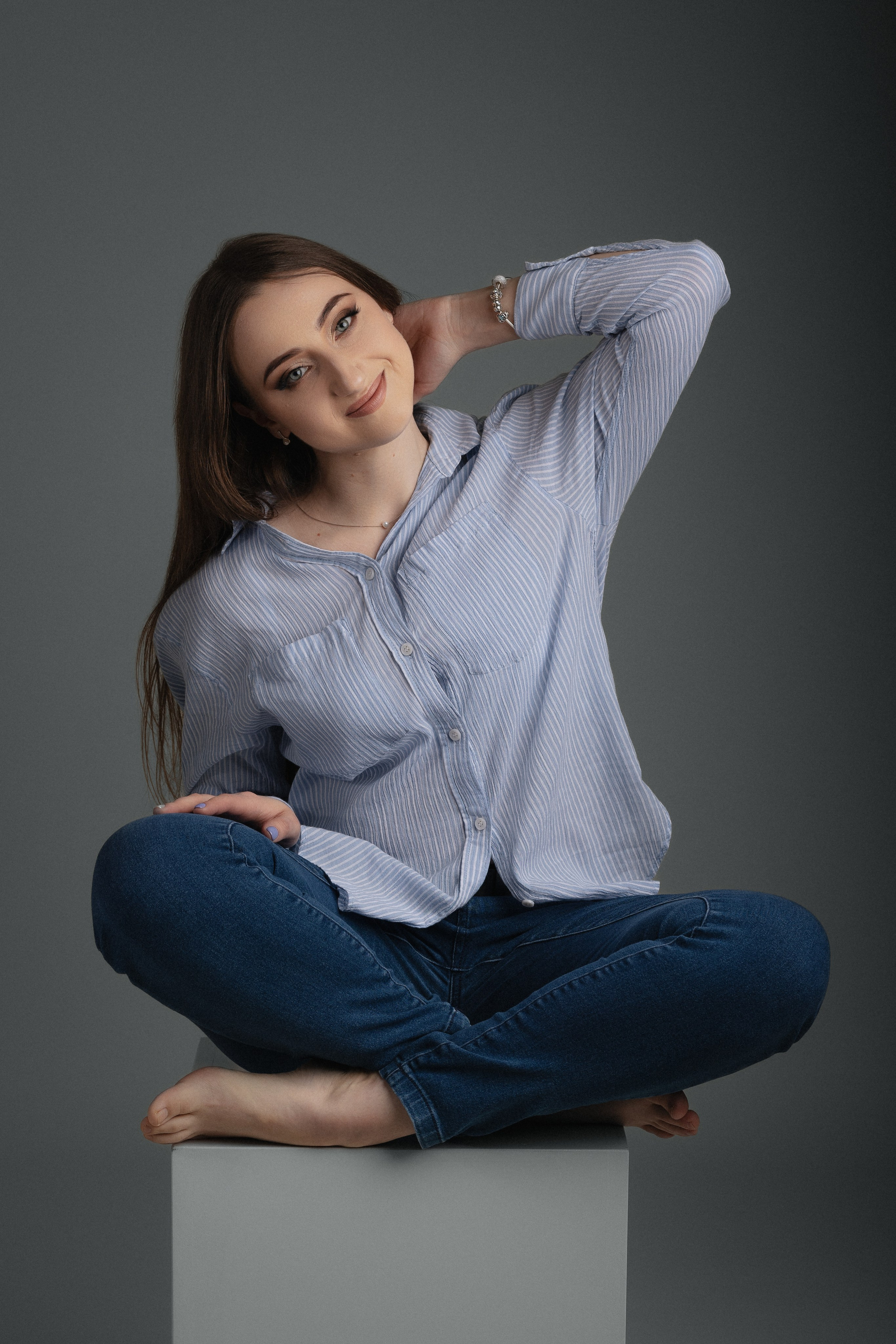 Viktorijos asmeninė fotosesija fotostudijoje Marijampolėje