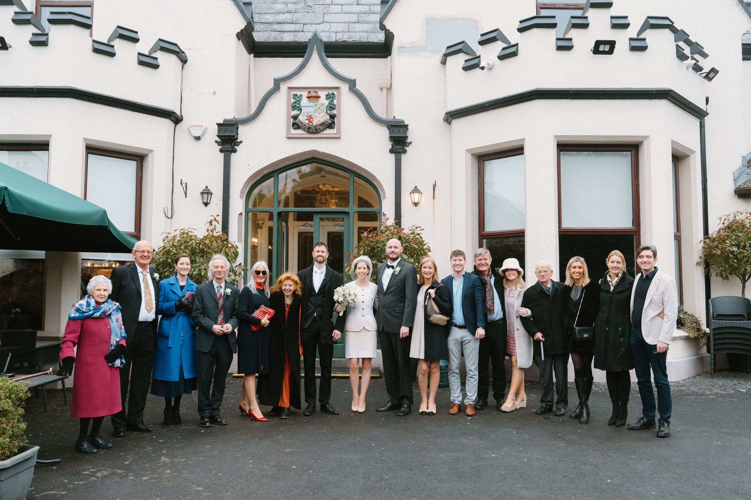 Cassi and Dominic Wedding. Wedding and family photographer Ireland