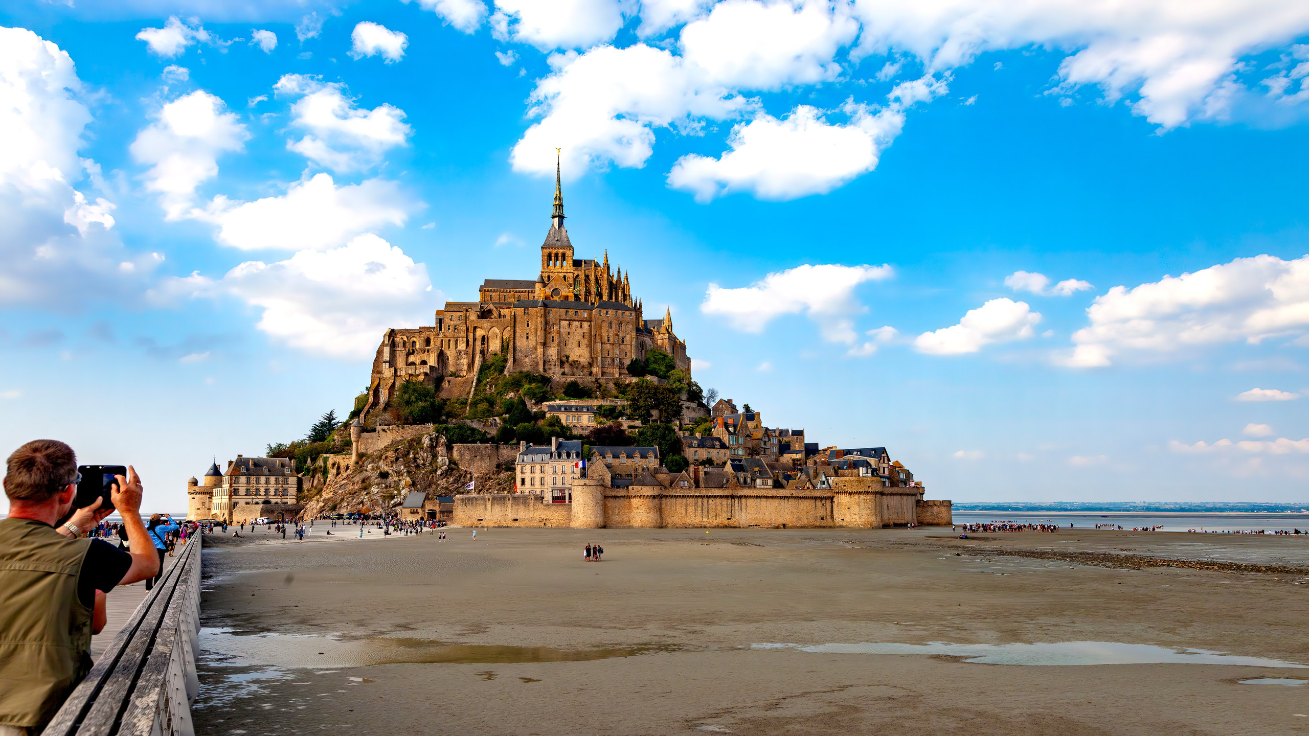 183.Abbey of Mont Saint Michel.France.20.9.2024. Путешествия в формате 360......