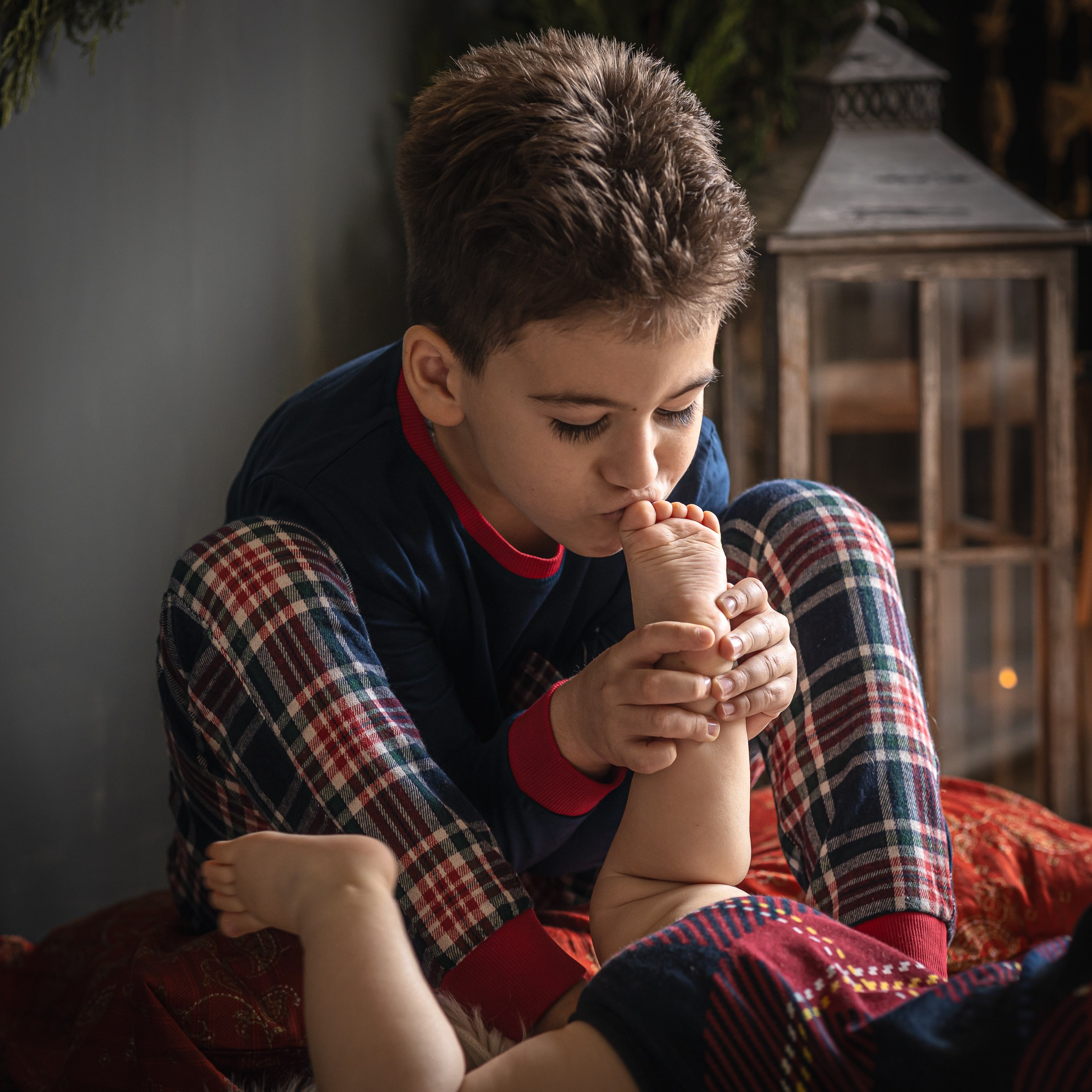 Profesionalno porodično novogodišnje fotografisanje