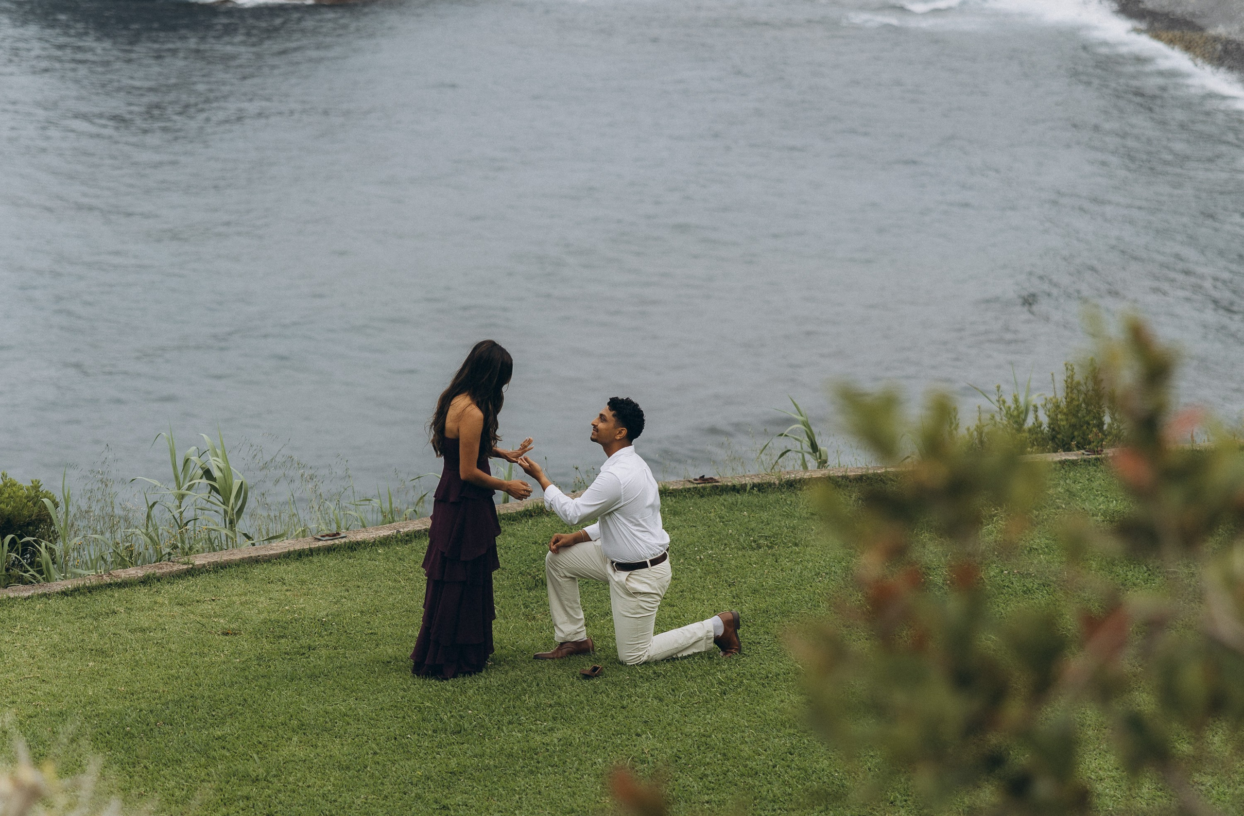 Hidden spot proposal in Boa Ventura with ocean and cliffs.