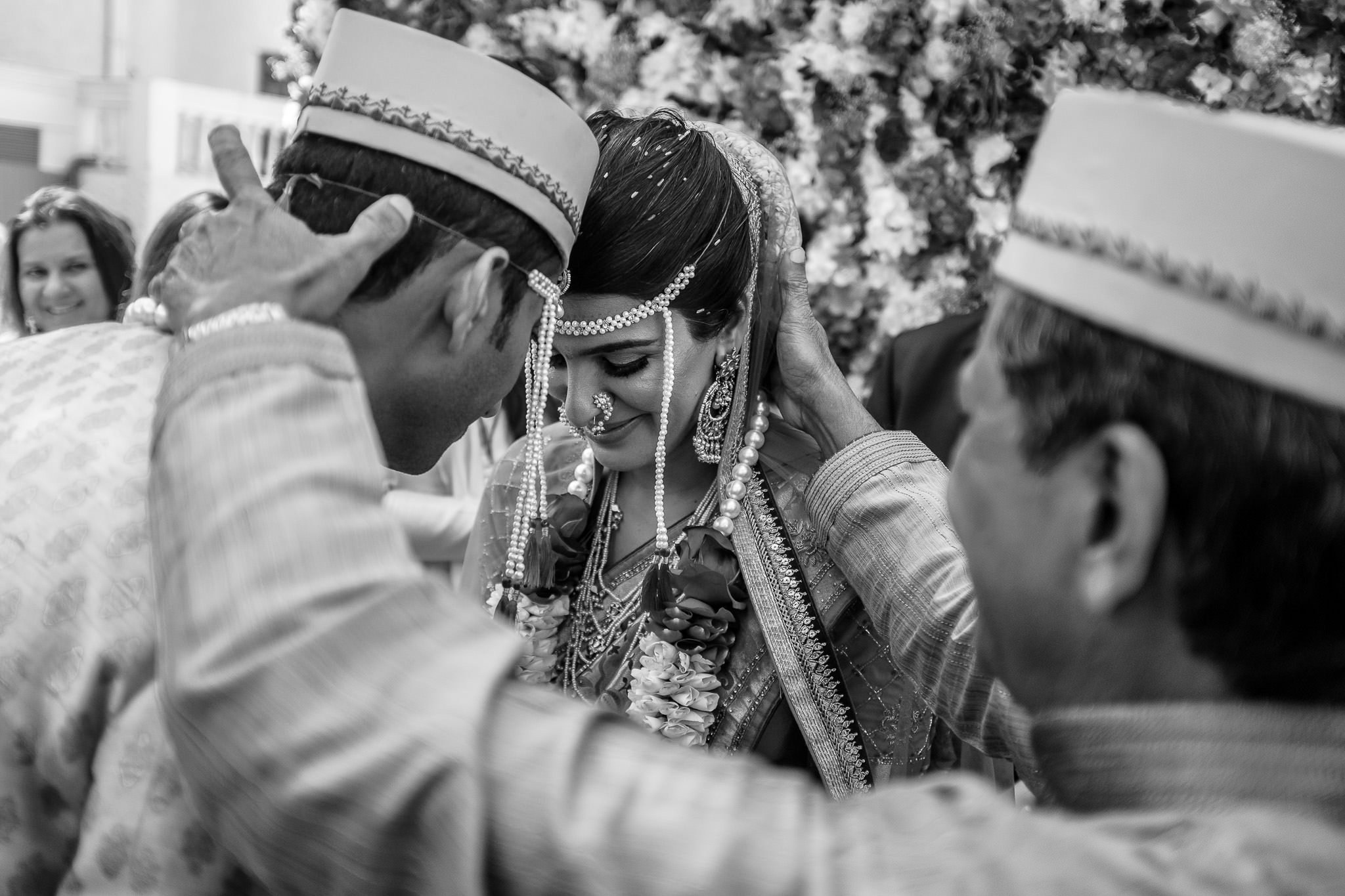 Punjabi + Marathi fusion wedding at New Delhi, India