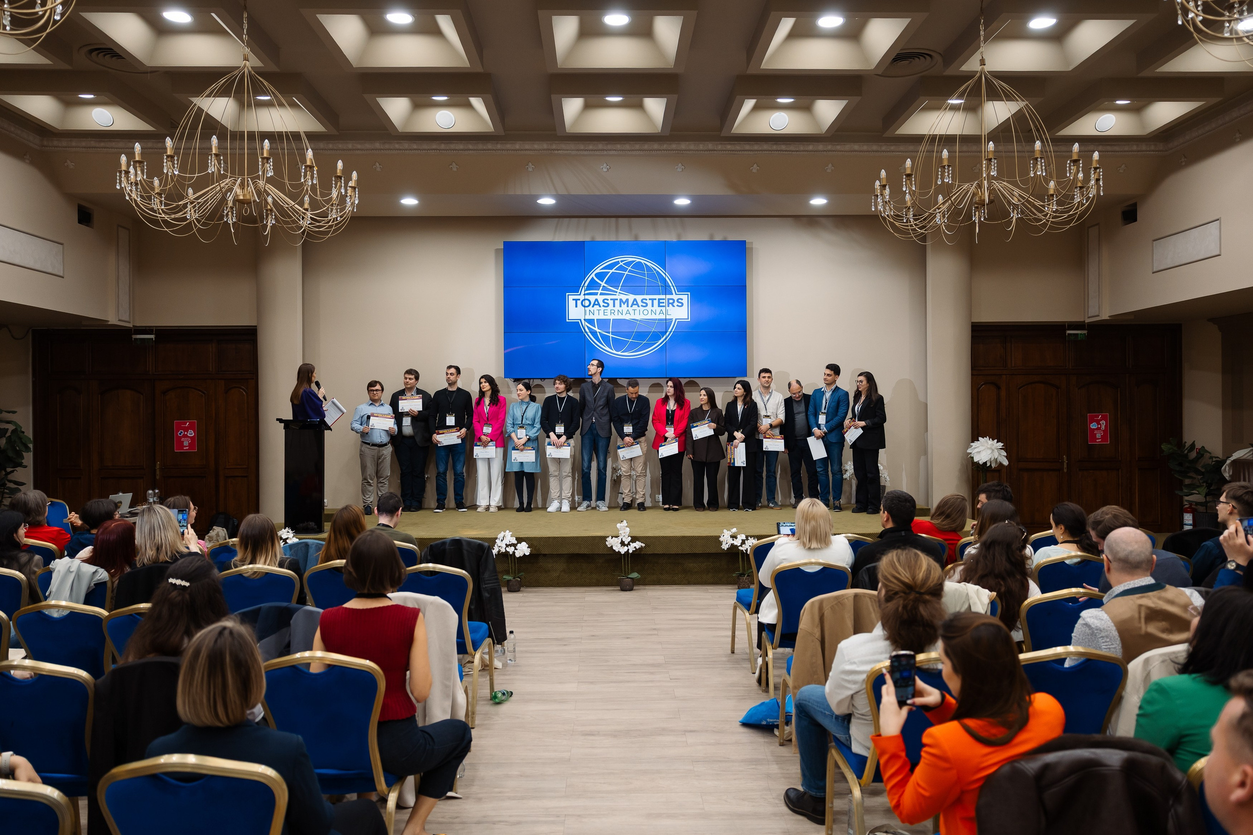 Toastmasters Conference. Marius Ciocan