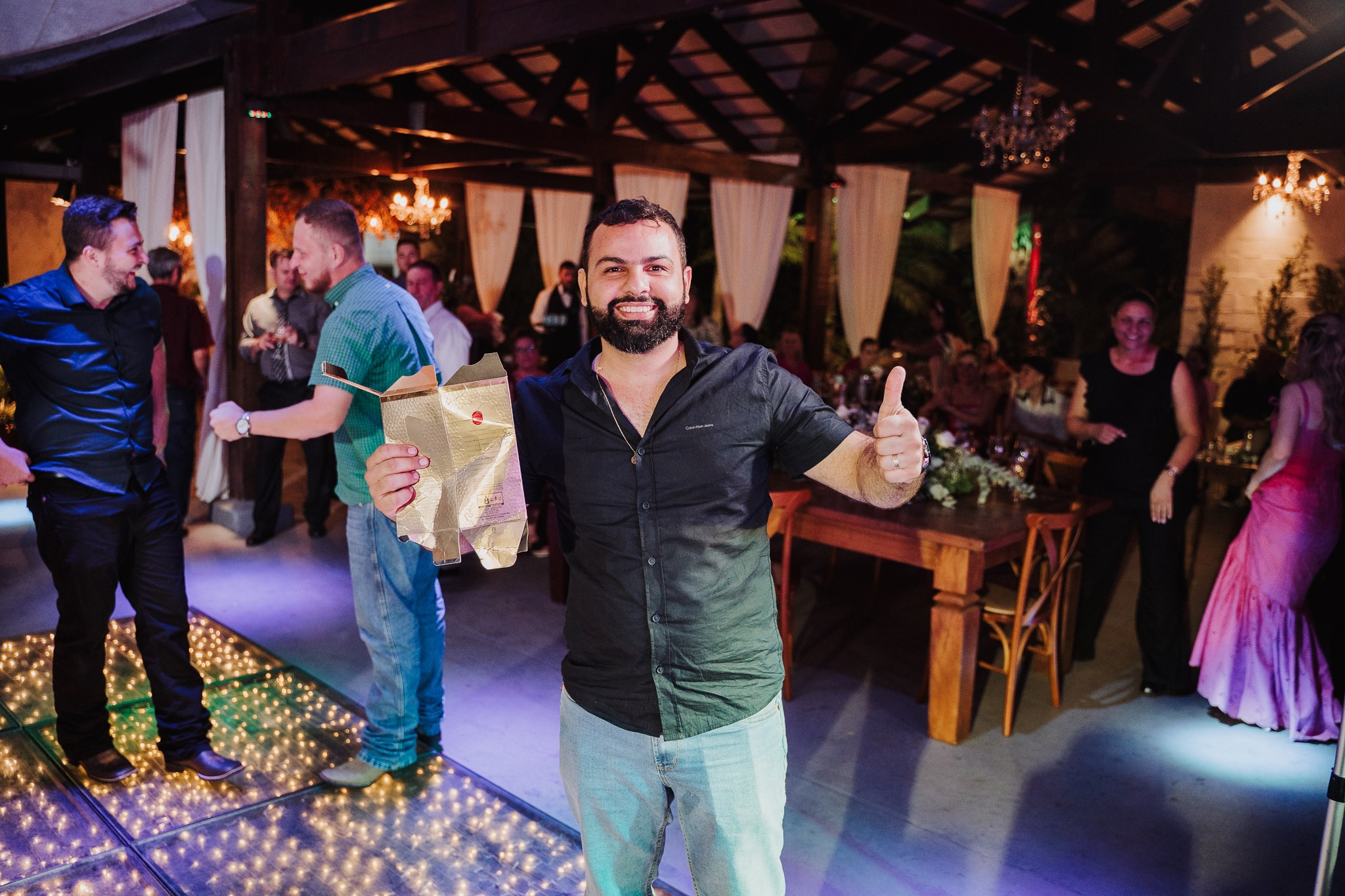 Casamento Lana e Rodrigo. Início