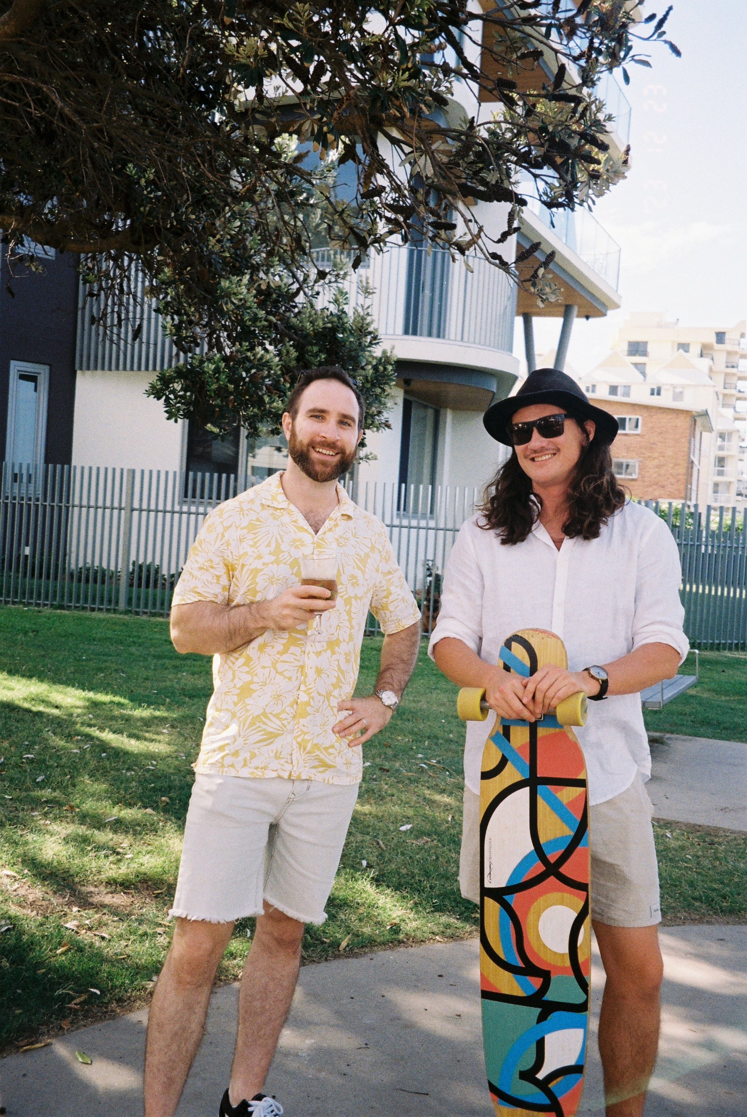 B-day party. Film portrait photographer