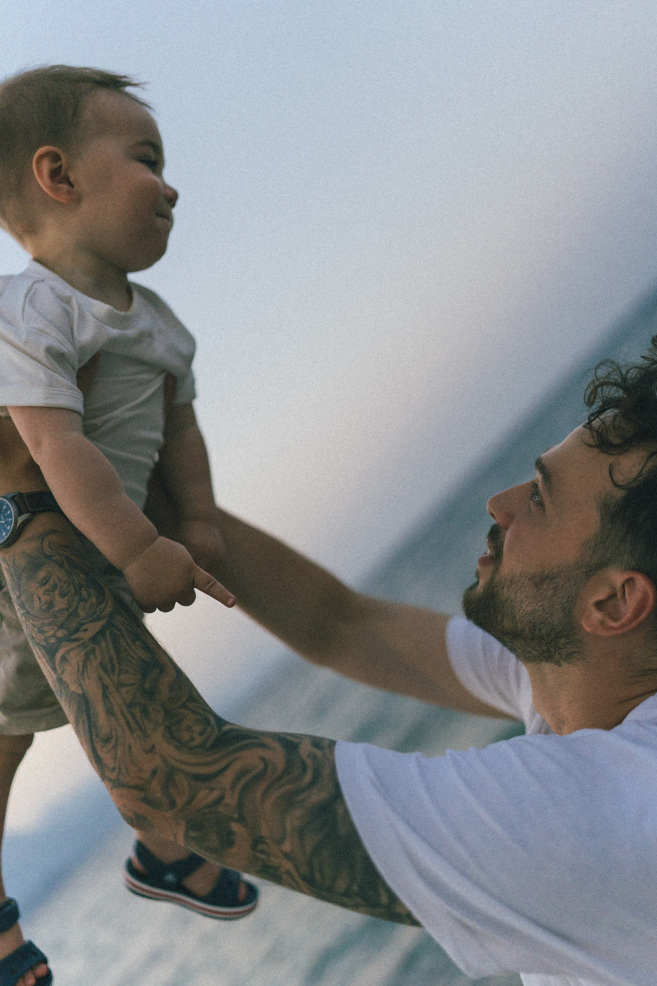 Папа и сын. Family photographer in Oviedo — Yana Razina