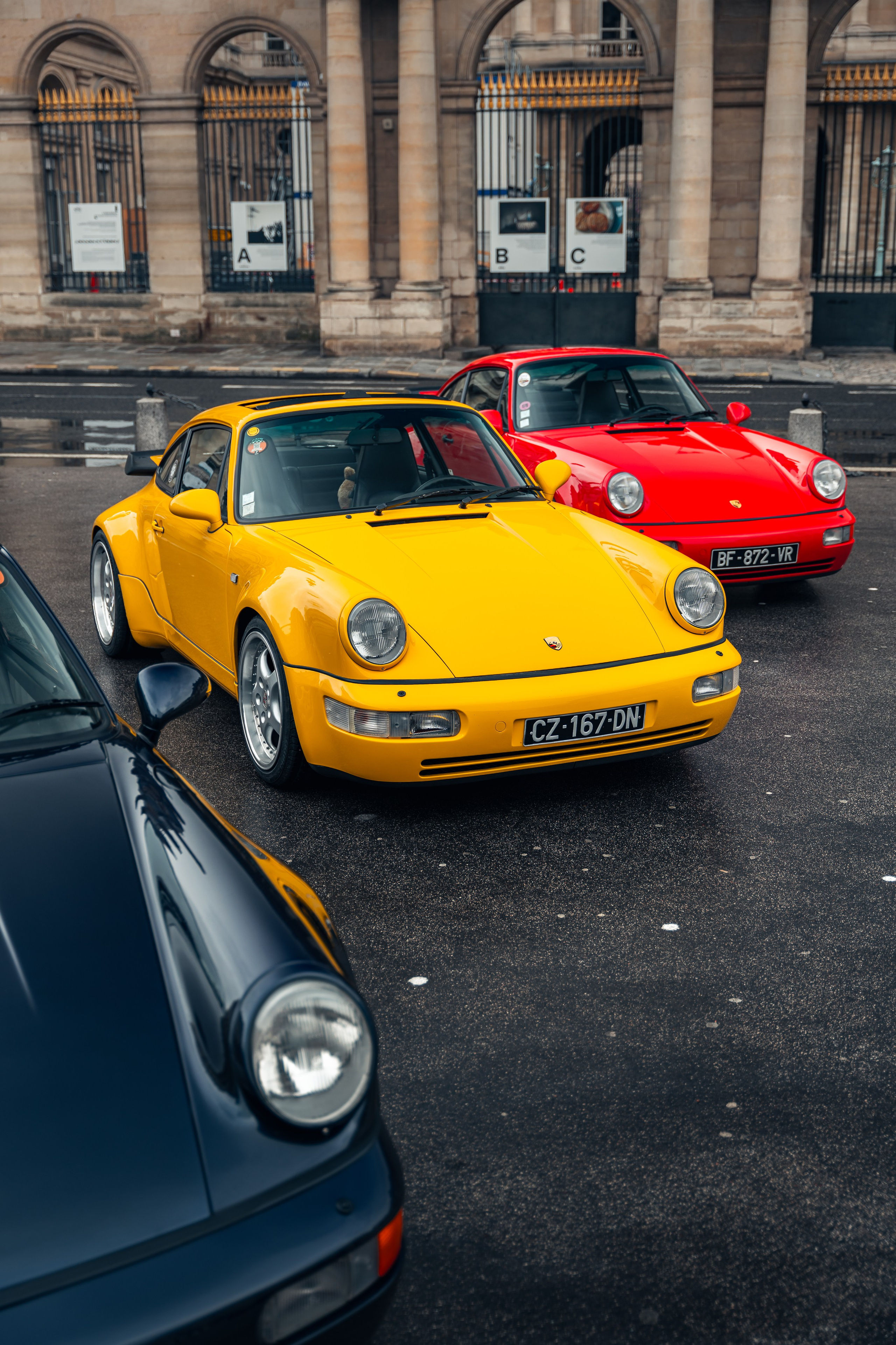Porsches 964 Turbo. Photographer in Paris — Vitalii Motruk