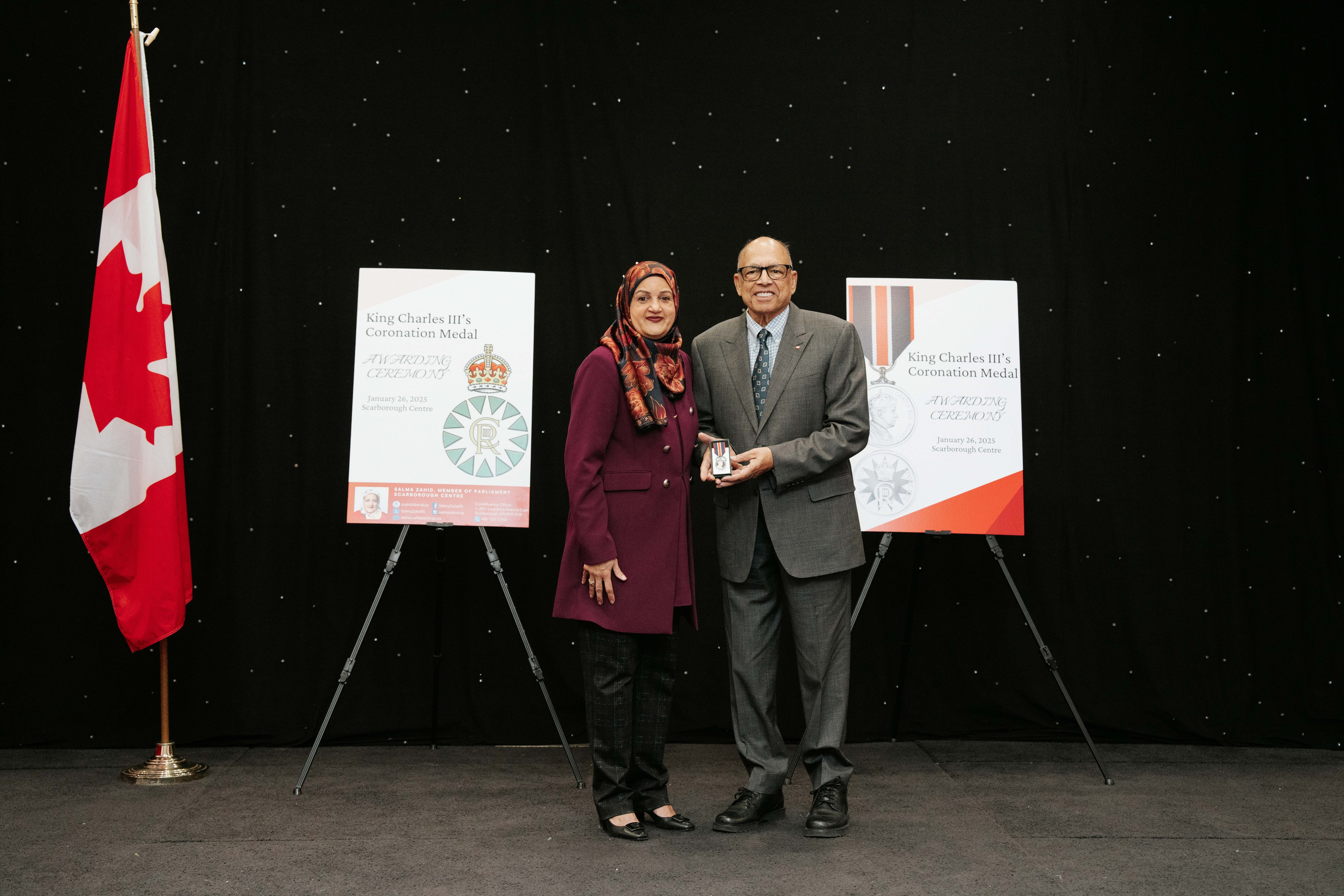 King Charles Coronation Medal Awarding Ceremony. MISAJA MEDIA