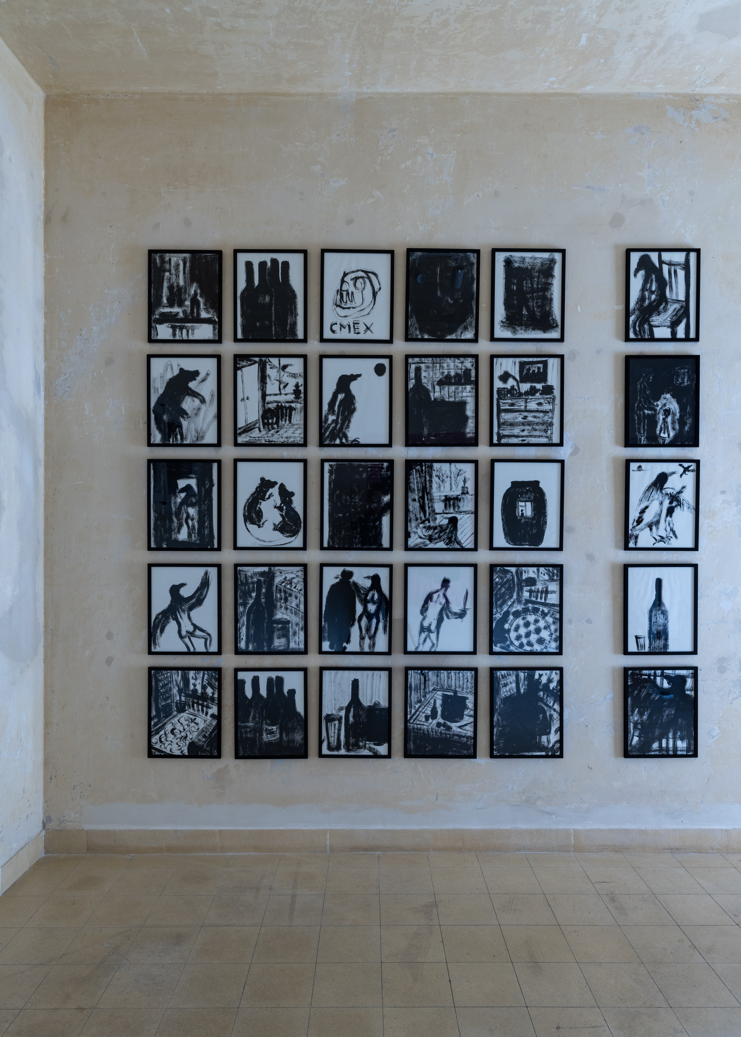 Bird on the windowsill, 2024. Haim Sokol’s artists website