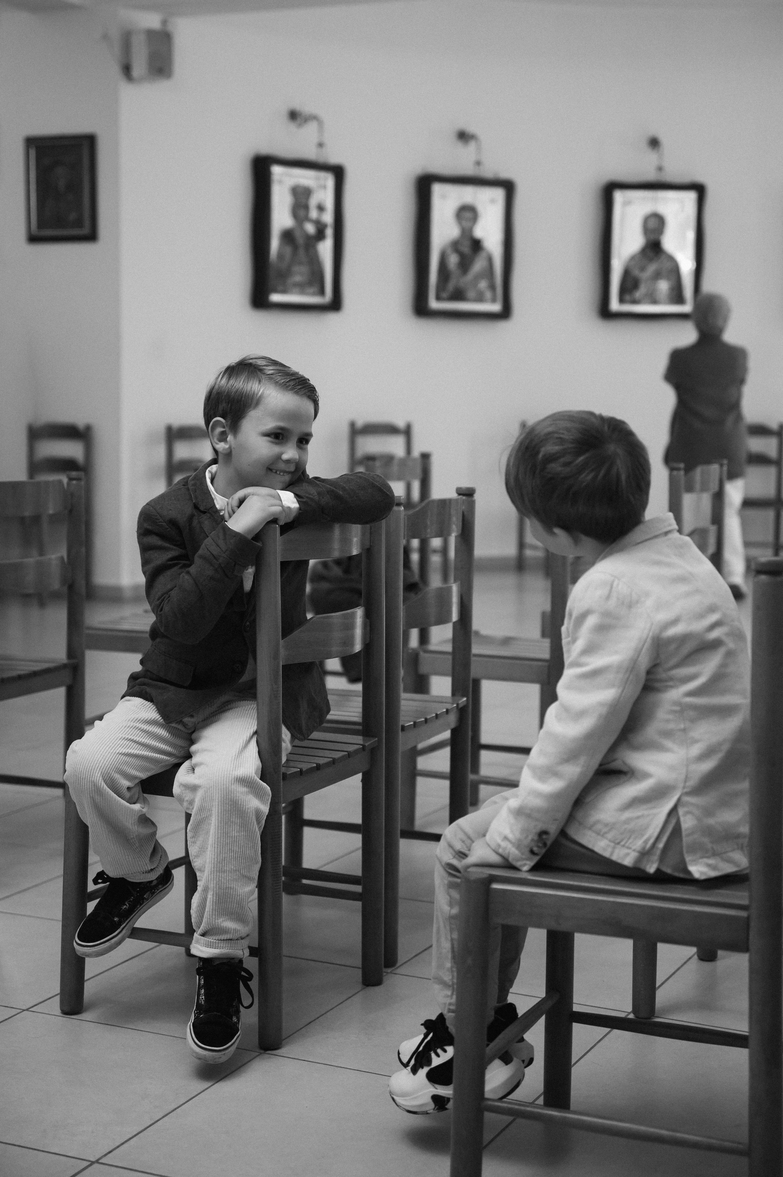 Baptism Mihail. Family, children, portrait, and event photography in Thessaloniki