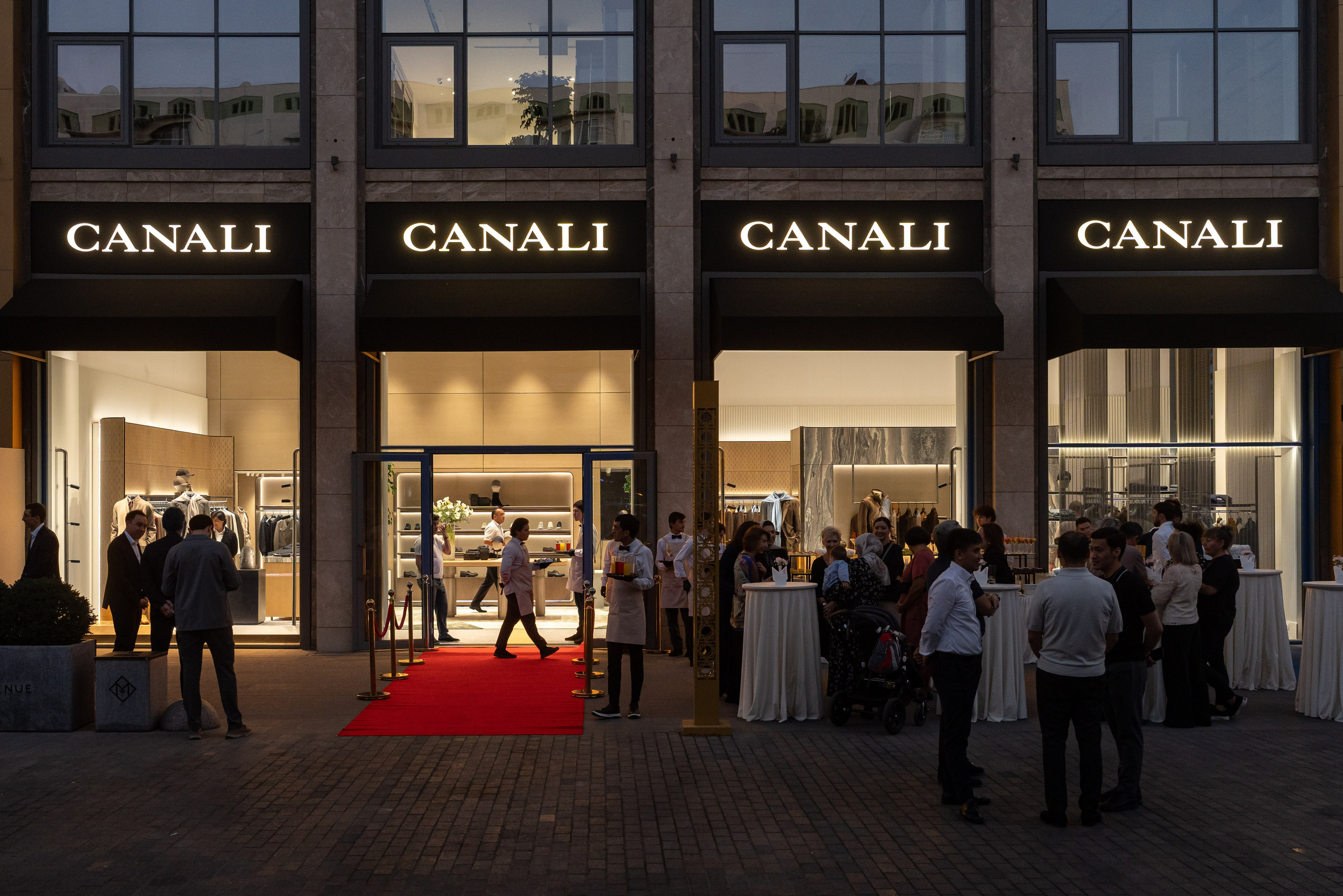 Открытие бутика Canali в Ташкенте. Георгий Намазов | Фотограф в Ташкенте