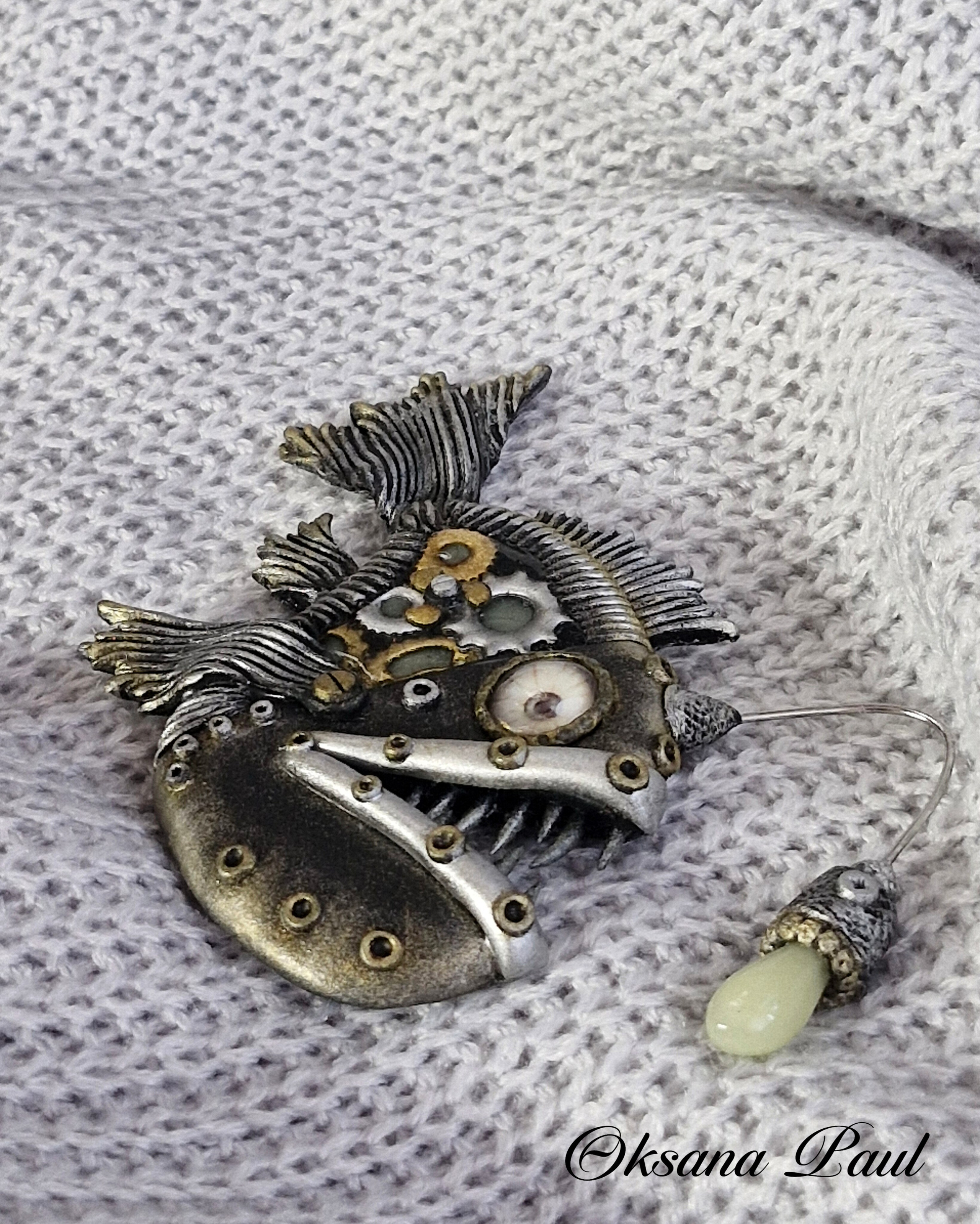 Стимпанк / Steampunk ➜. Oksana Paul-Gardinen-Design Oksana Paul ✧ Art of Gardinen & Textile Design ✧ Polymer Clay Art & Handmade Creatures