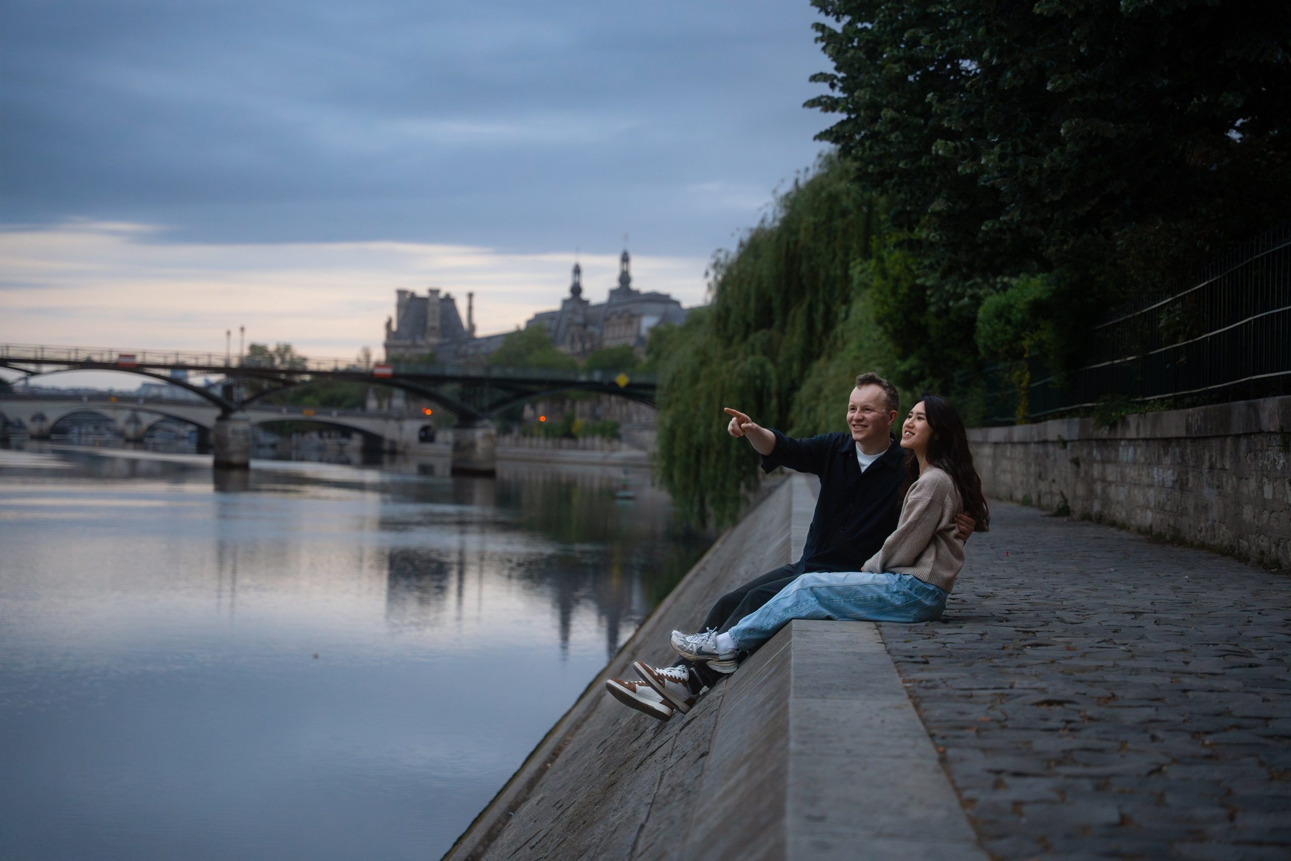 Yvonne & Johannes in Paris. Фотограф в Париже Полина Осипова