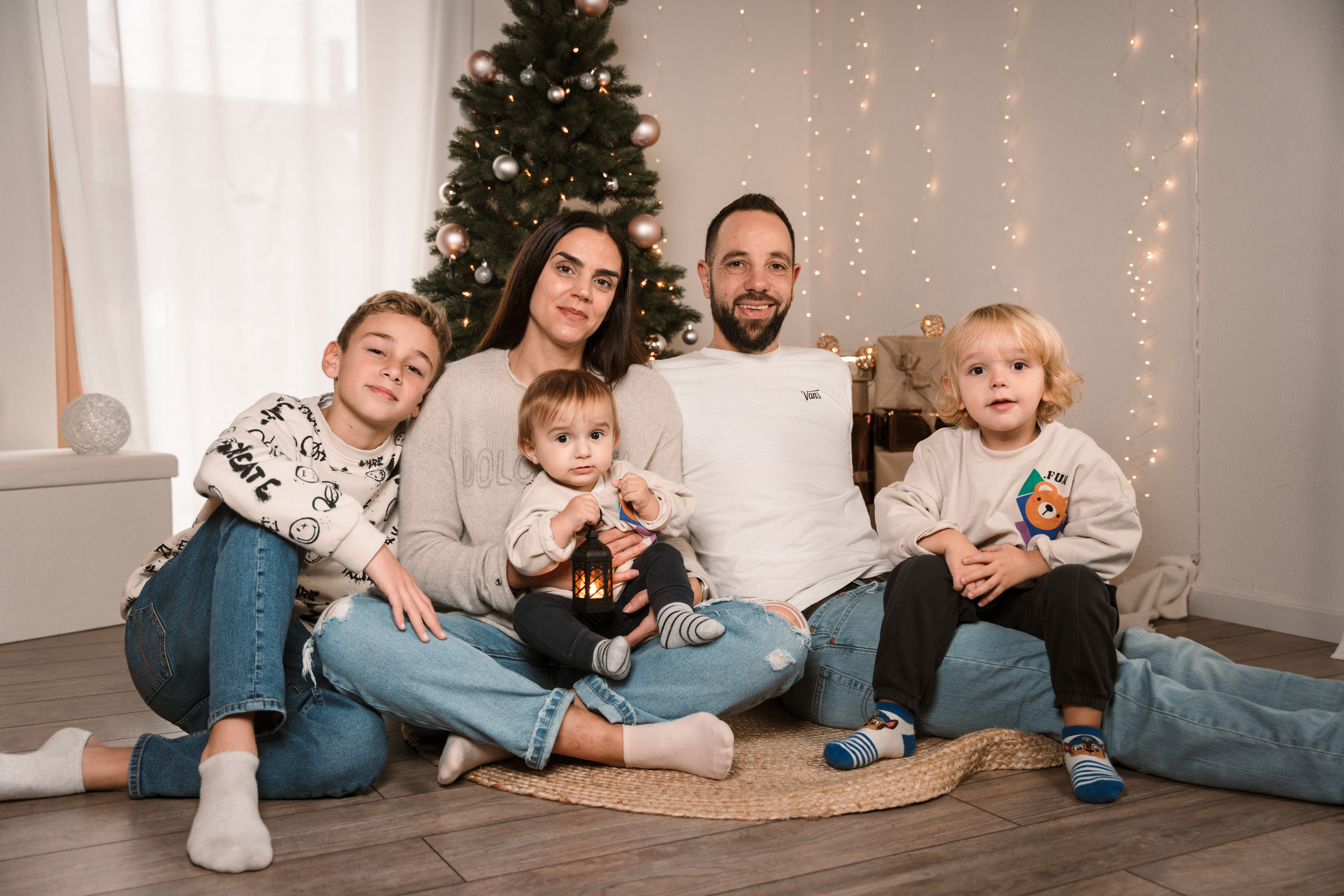 Christmas Studio Photoshoot. Elena Seewald