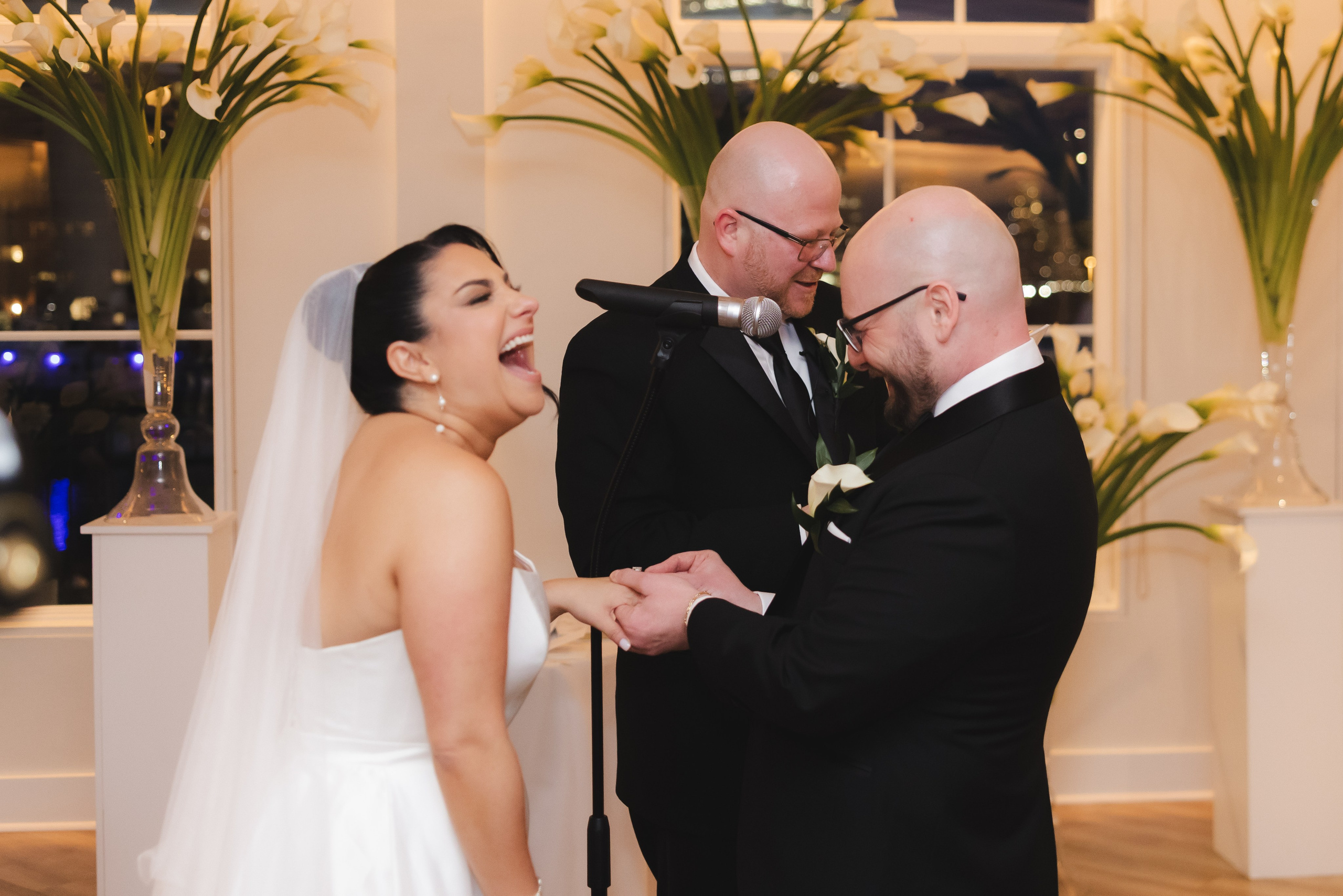 Samantha & Gene, Maritime Pars, Jersey City NJ. Wedding Photo & Video