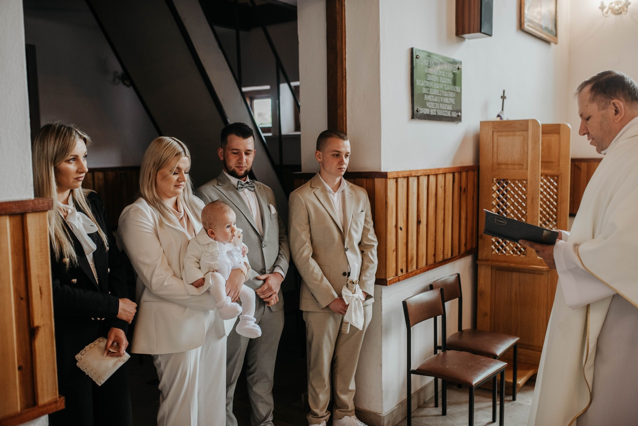 Chrzest Święty Kornelii. Dominika Strachacka Fotografia | Fotograf ślubny i rodzinny Opole Lubelskie Lublin