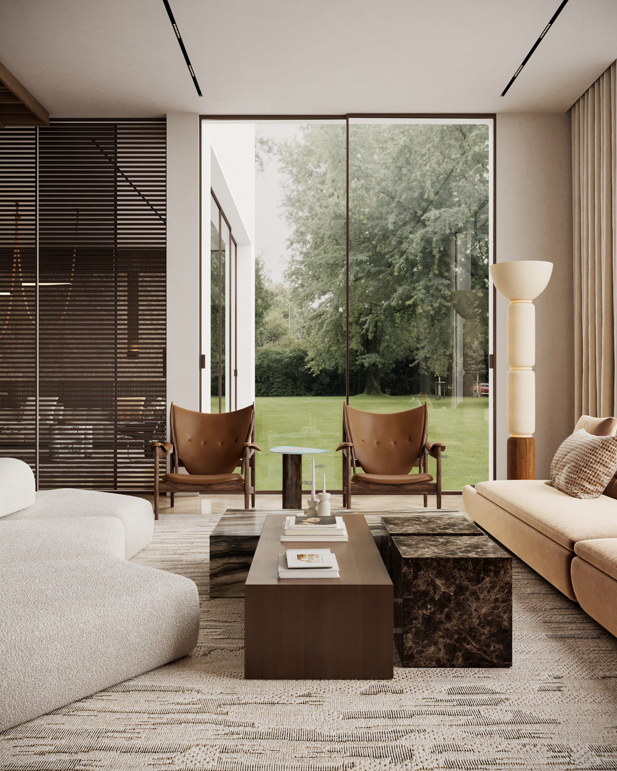 Villa in Dubai. Interior designer / visualizer Lisa Oputina