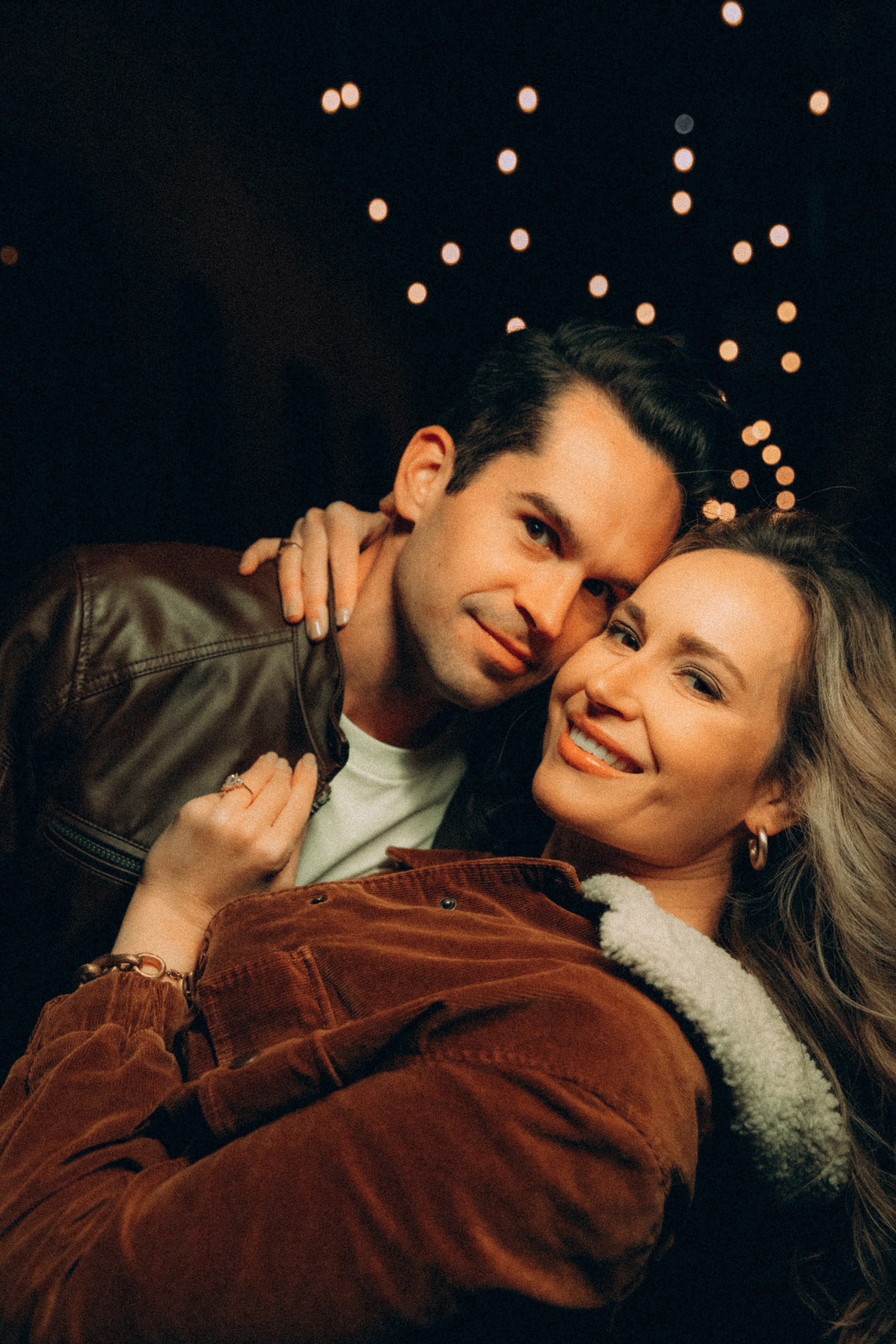 Romantic Evening Engagement Session in Nashville