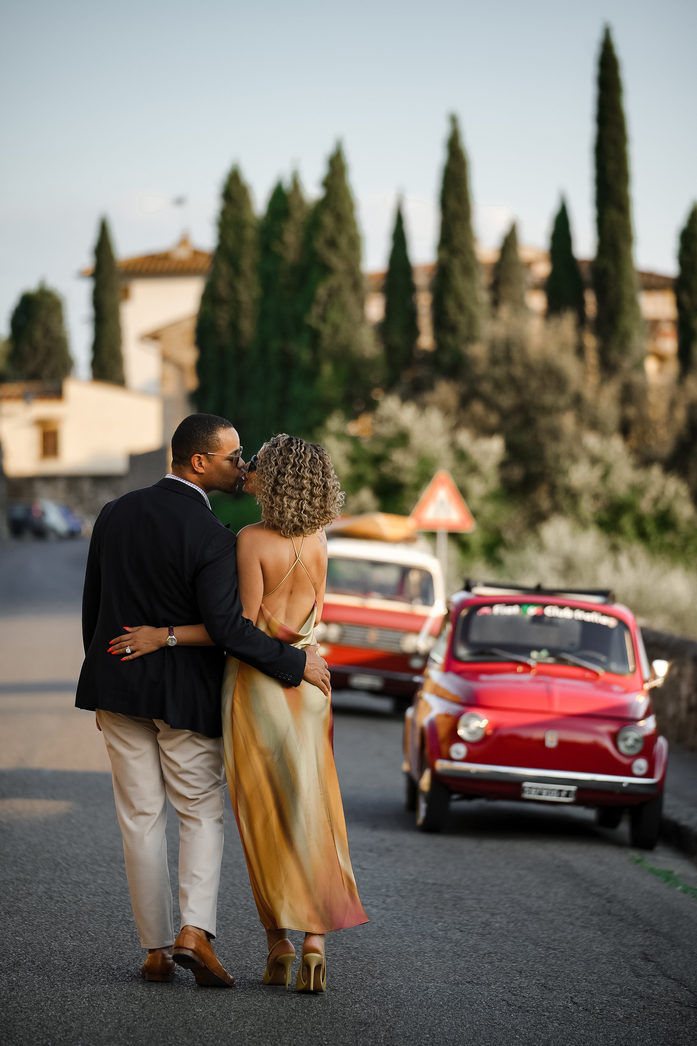 FIAT 500. Wedding Photographer in Italy