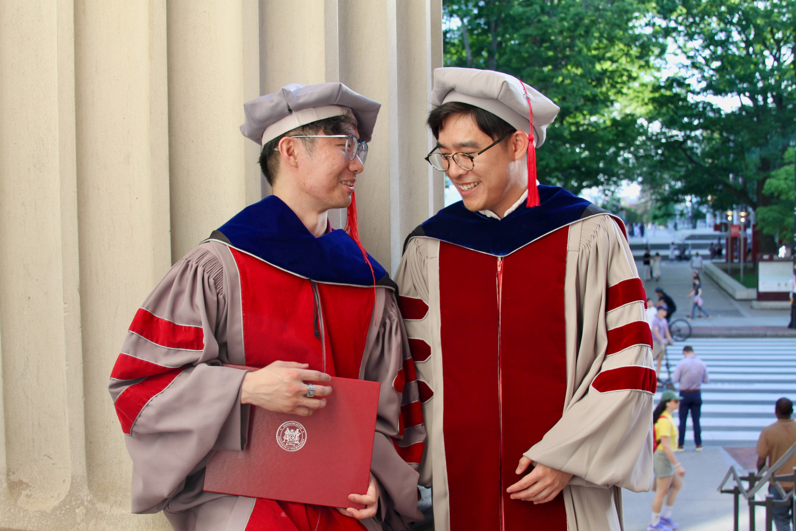 PhD graduation with Elton. Kelly Sang, graduation and portrait photographer in Boston
